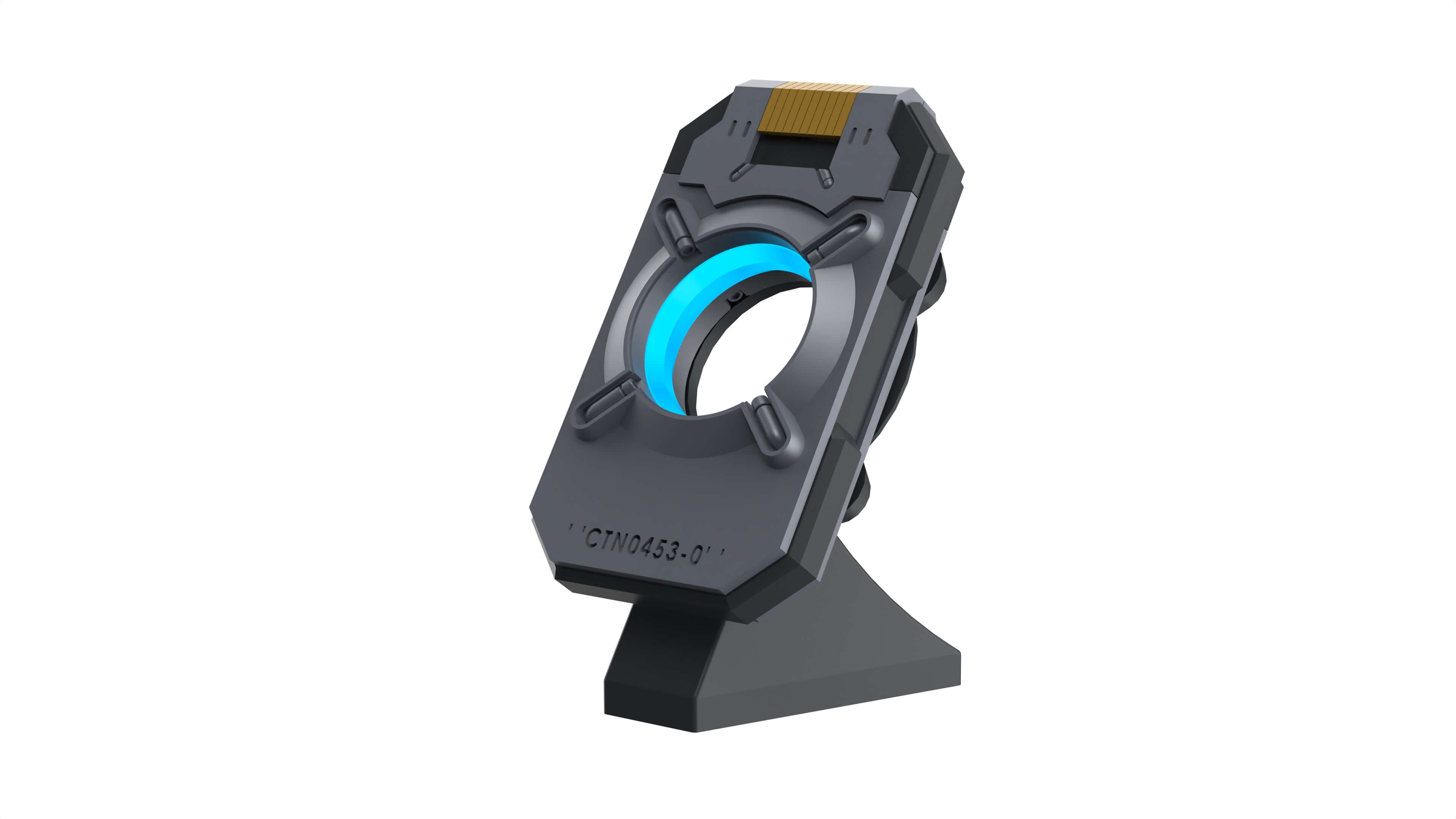 Halo Cortana Data Chip - STL OBJ CAD Bundle - Commercial Use 3D Model
