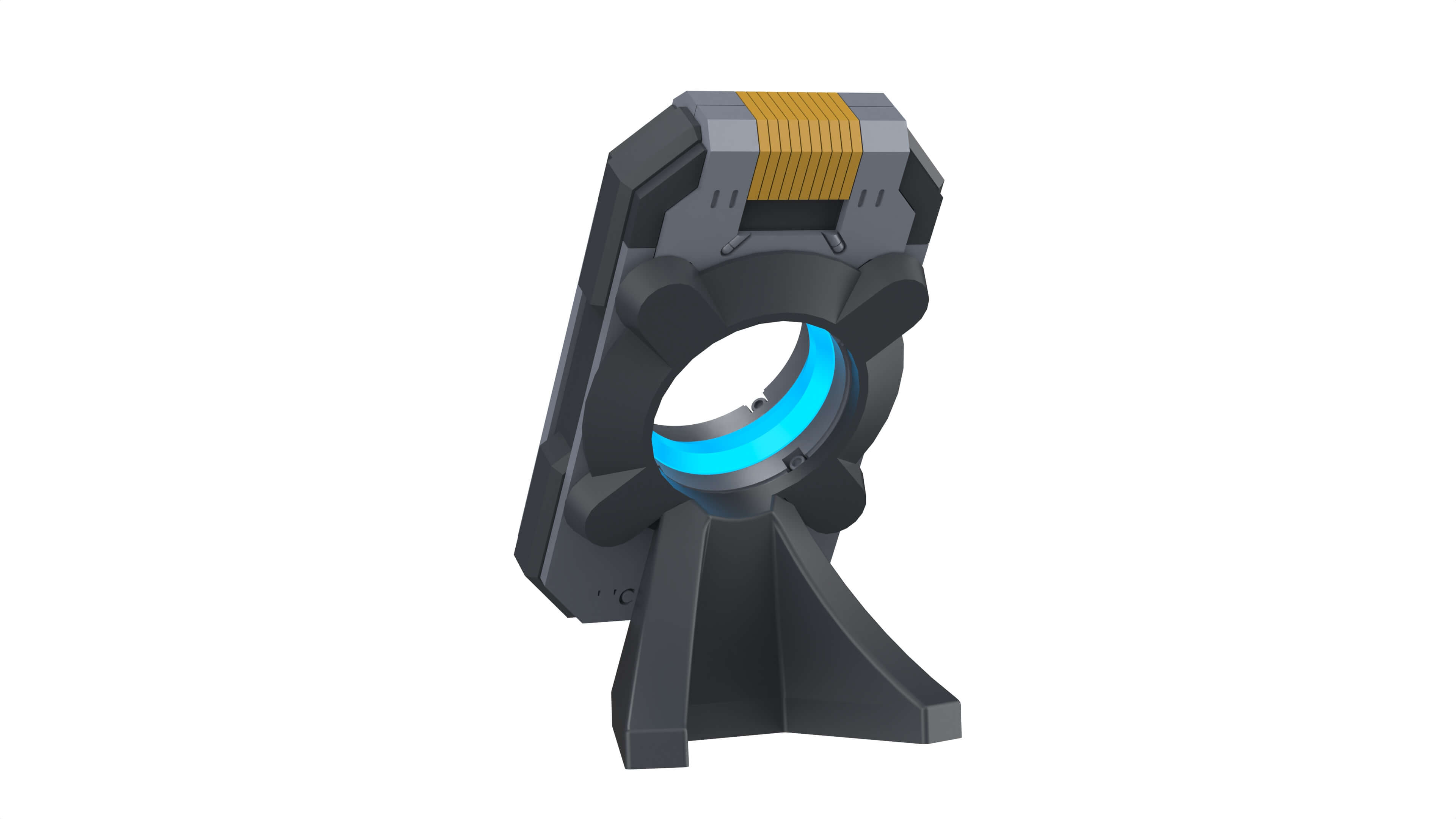 Halo Cortana Data Chip - STL OBJ CAD Bundle - Commercial Use 3D Model