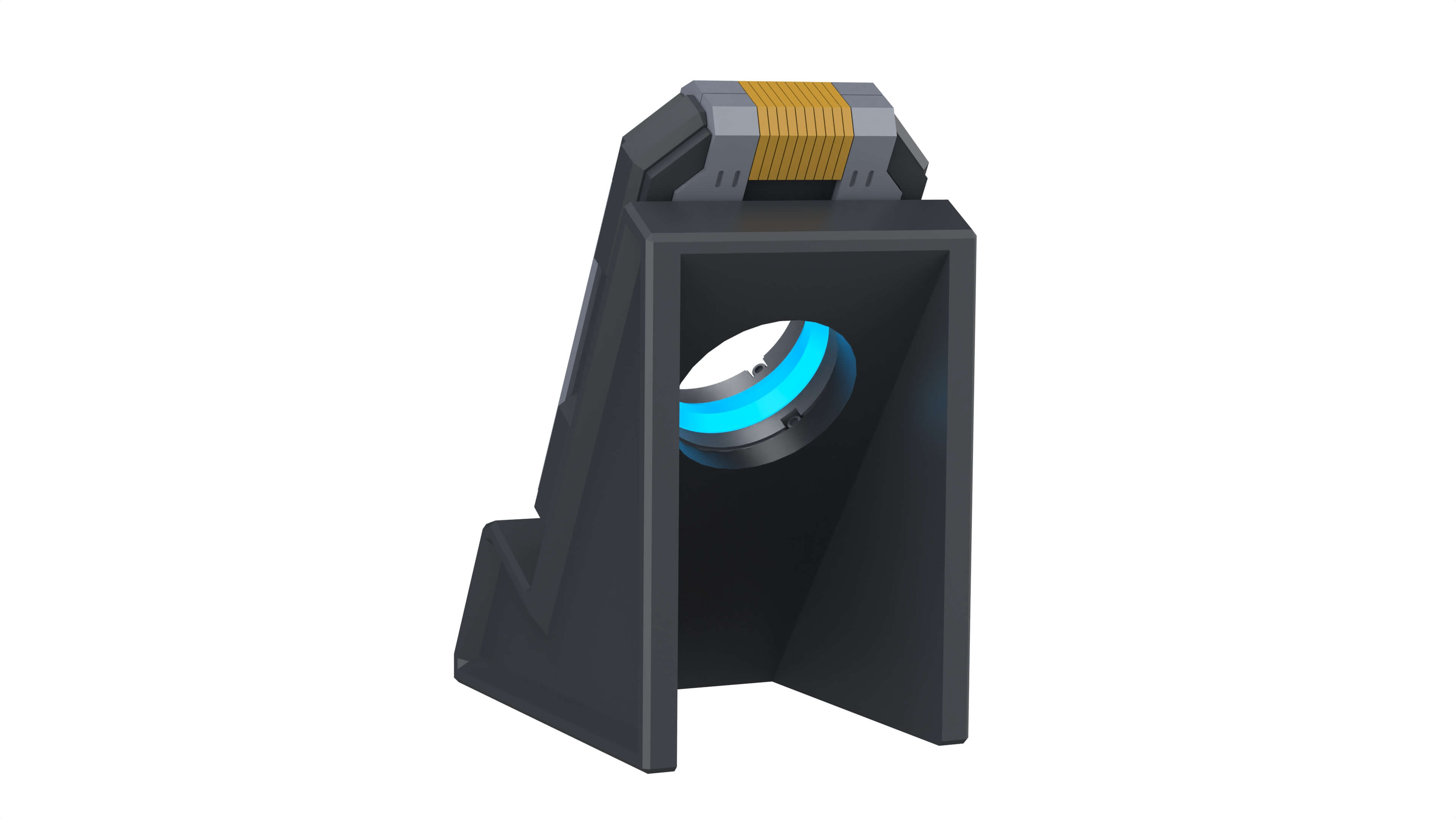 Halo Cortana Data Chip - STL OBJ CAD Bundle - Commercial Use 3D Model