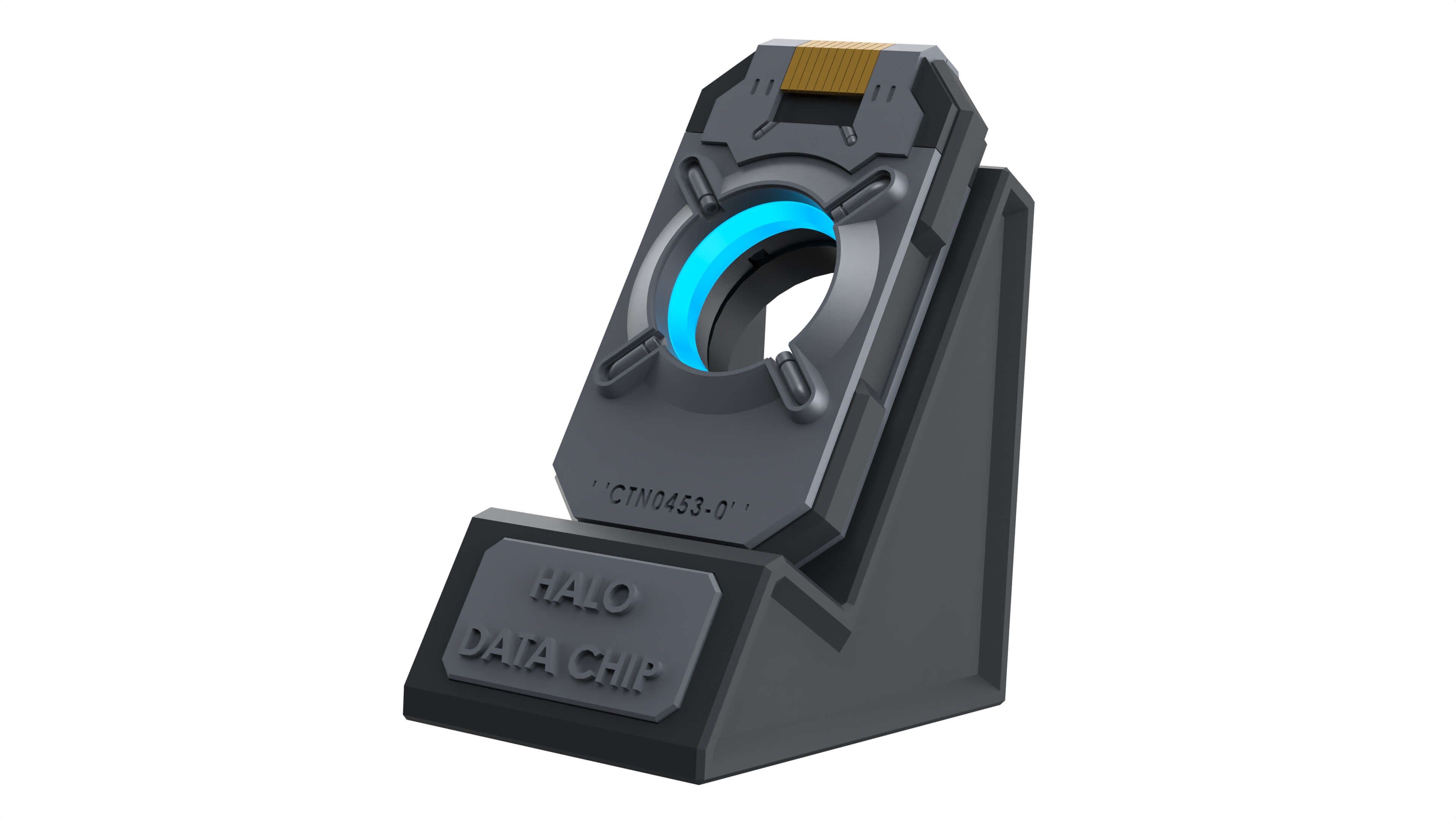Halo Infinite Data Chip Stl 3D Model