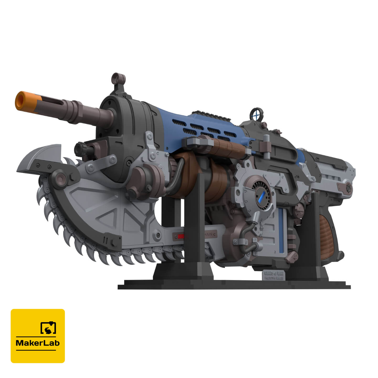 Prototype MK1 Lancer - GoW E-Day - STL - Commercial 3D Model