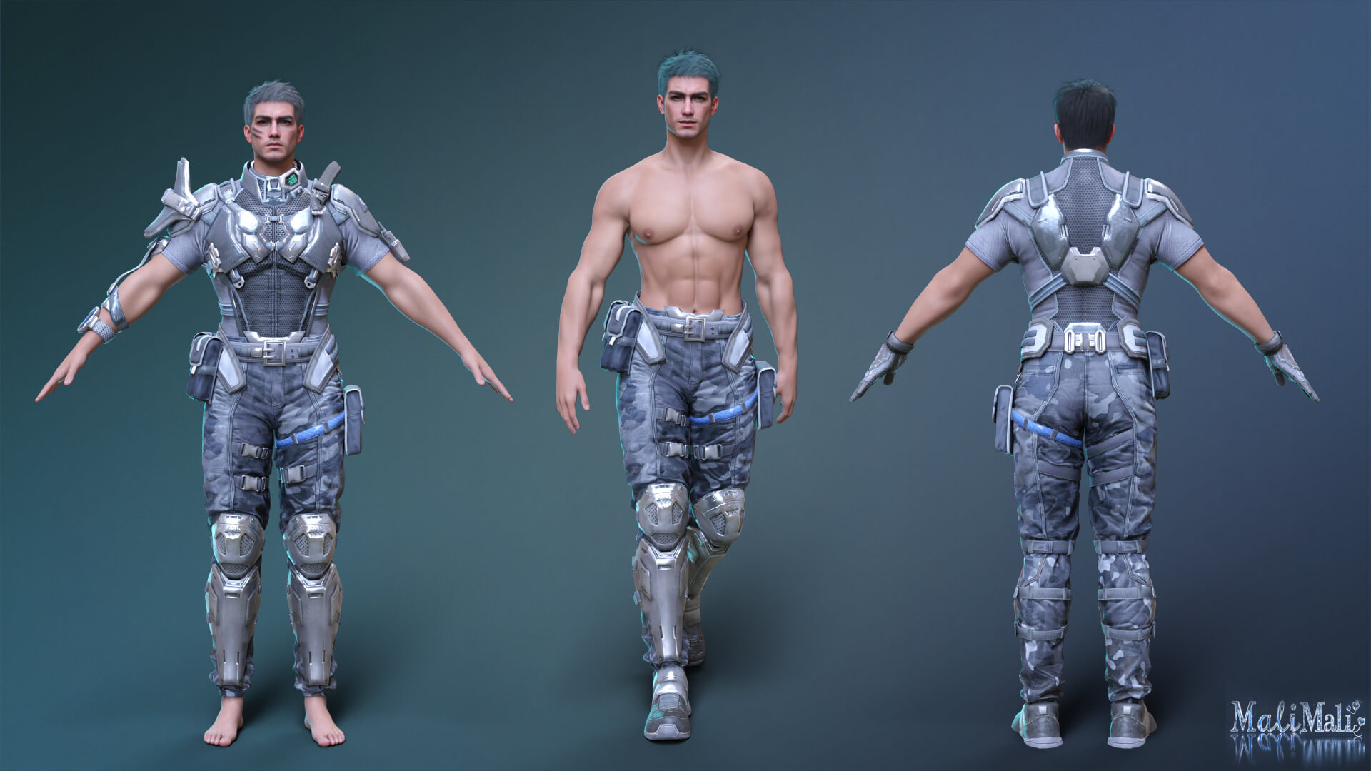 NZM YF Outfit 3D Wallpaper, 3D Wallpaper by malimali