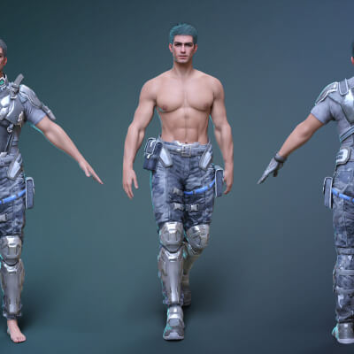 NZM YF Outfit 3D Wallpaper