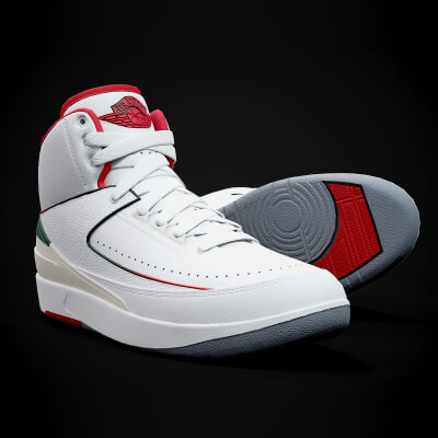 Air Jordan 2 Retro Sneaker PBR Model 2