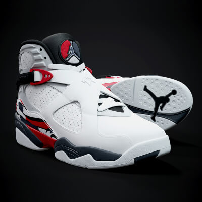Air Jordan 8 Retro Sneaker PBR Model 7