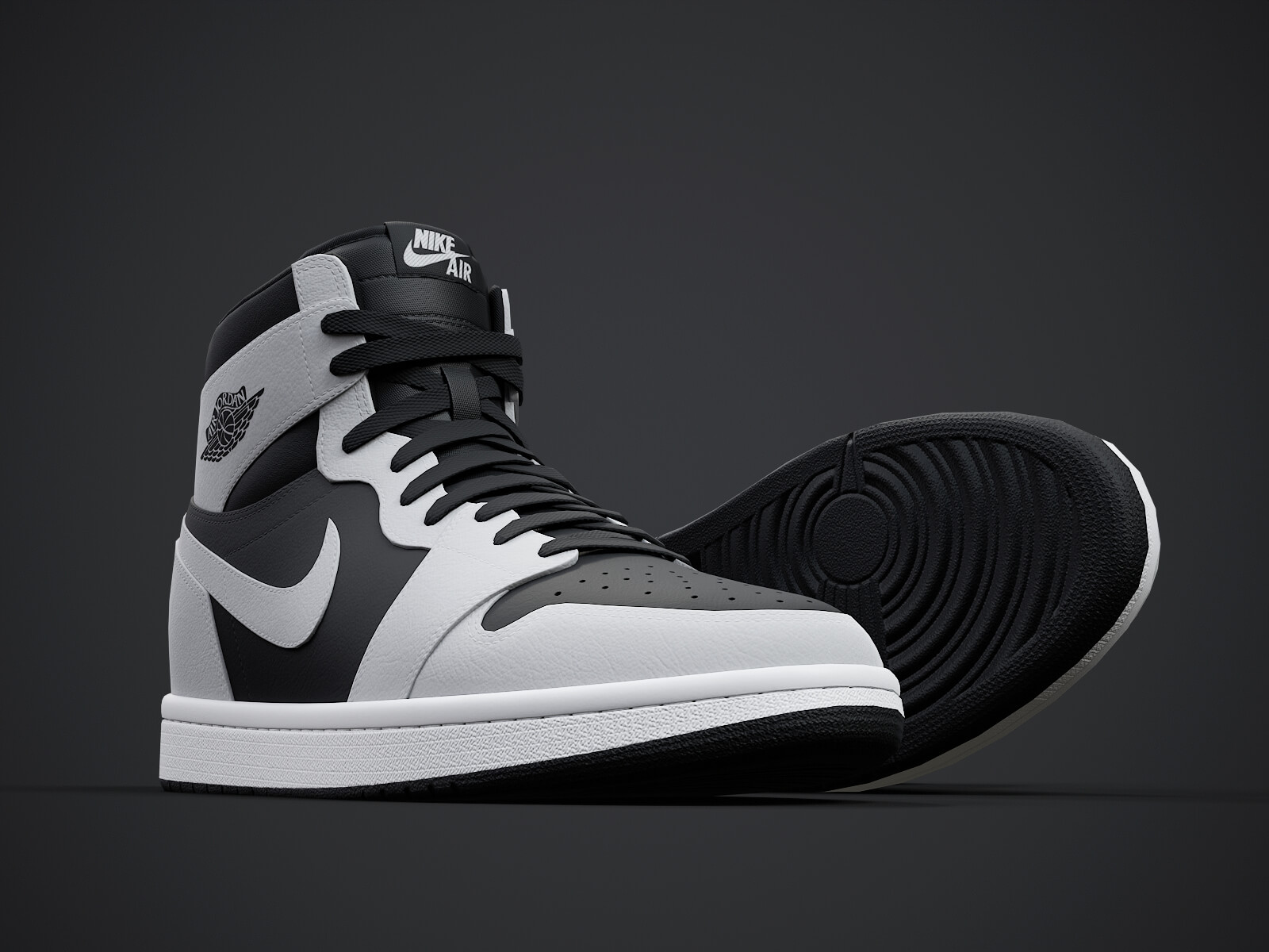 Air Jordan1-Retro Sneaker PBR Model 5 by manacards