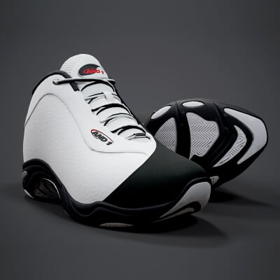 AND1 Tai-Chi Sneaker PBR Model 6