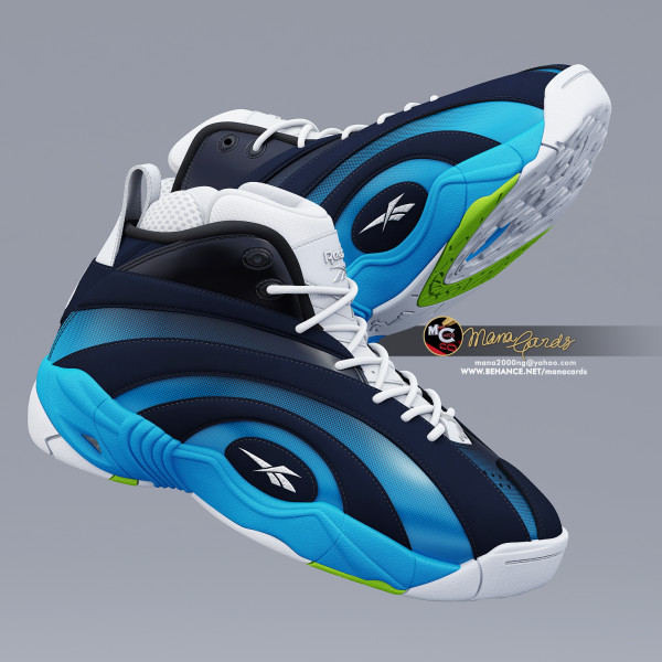 3D Sneakers viz_Reebok Shaqnosis