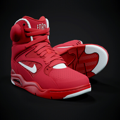 Nike Air Command Force Sneaker PBR Model 3