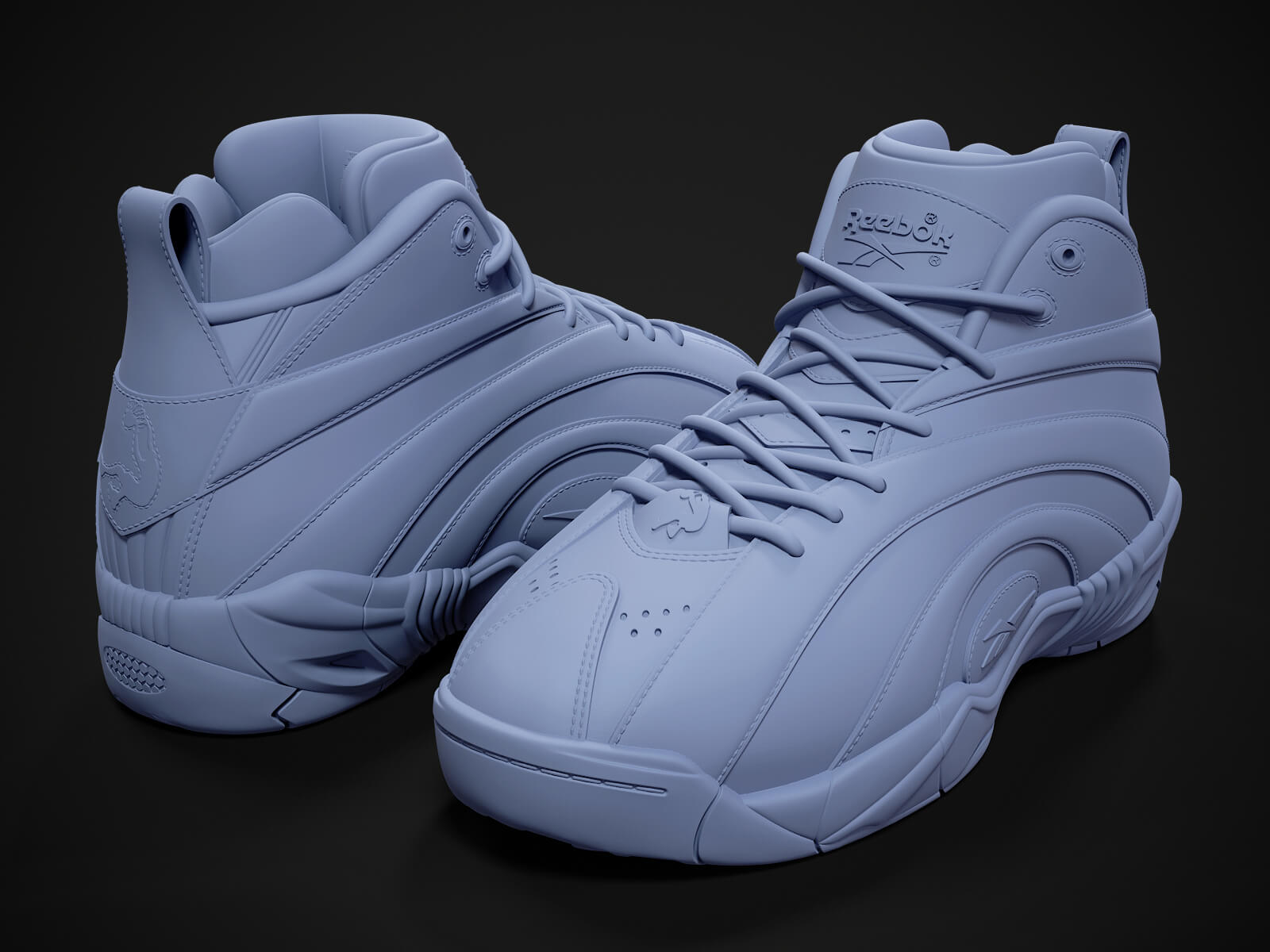 Reebok Shaqnosis 3D Printable 3D Model