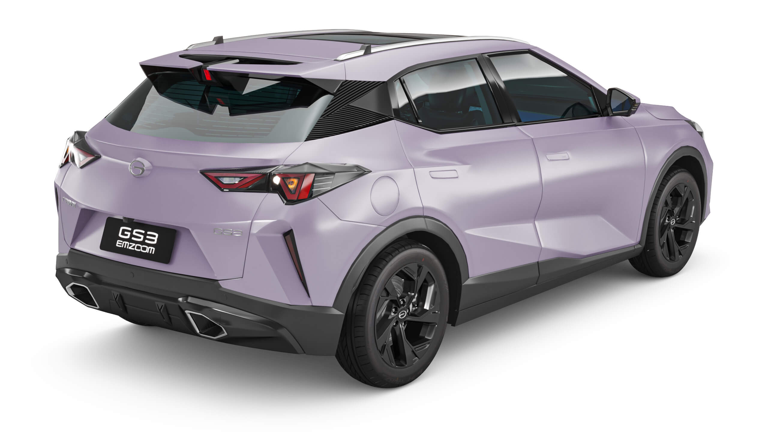 2024 GAC GS3 Emzoom With Interior 3D Model