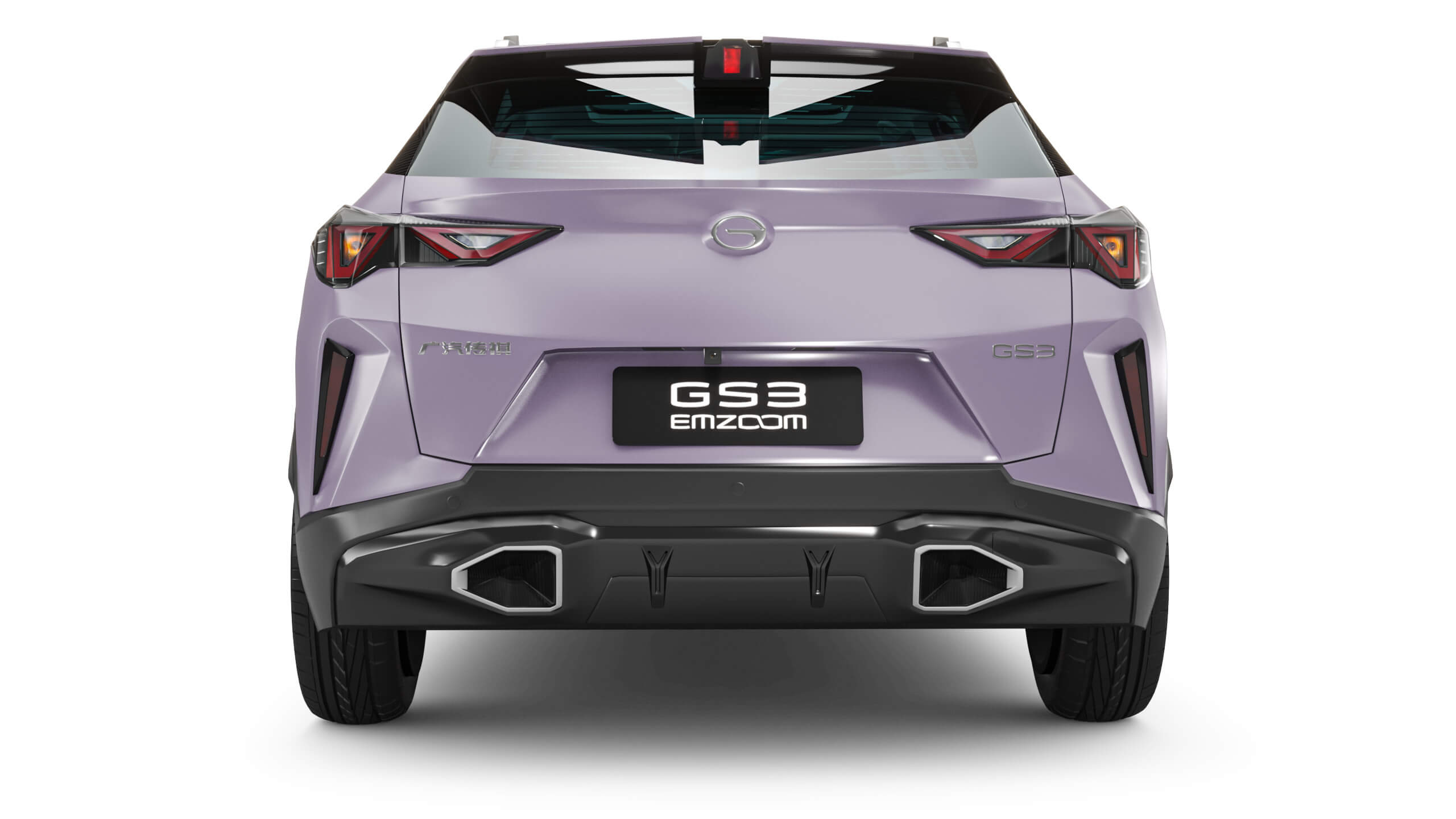 2024 GAC GS3 Emzoom With Interior 3D Model