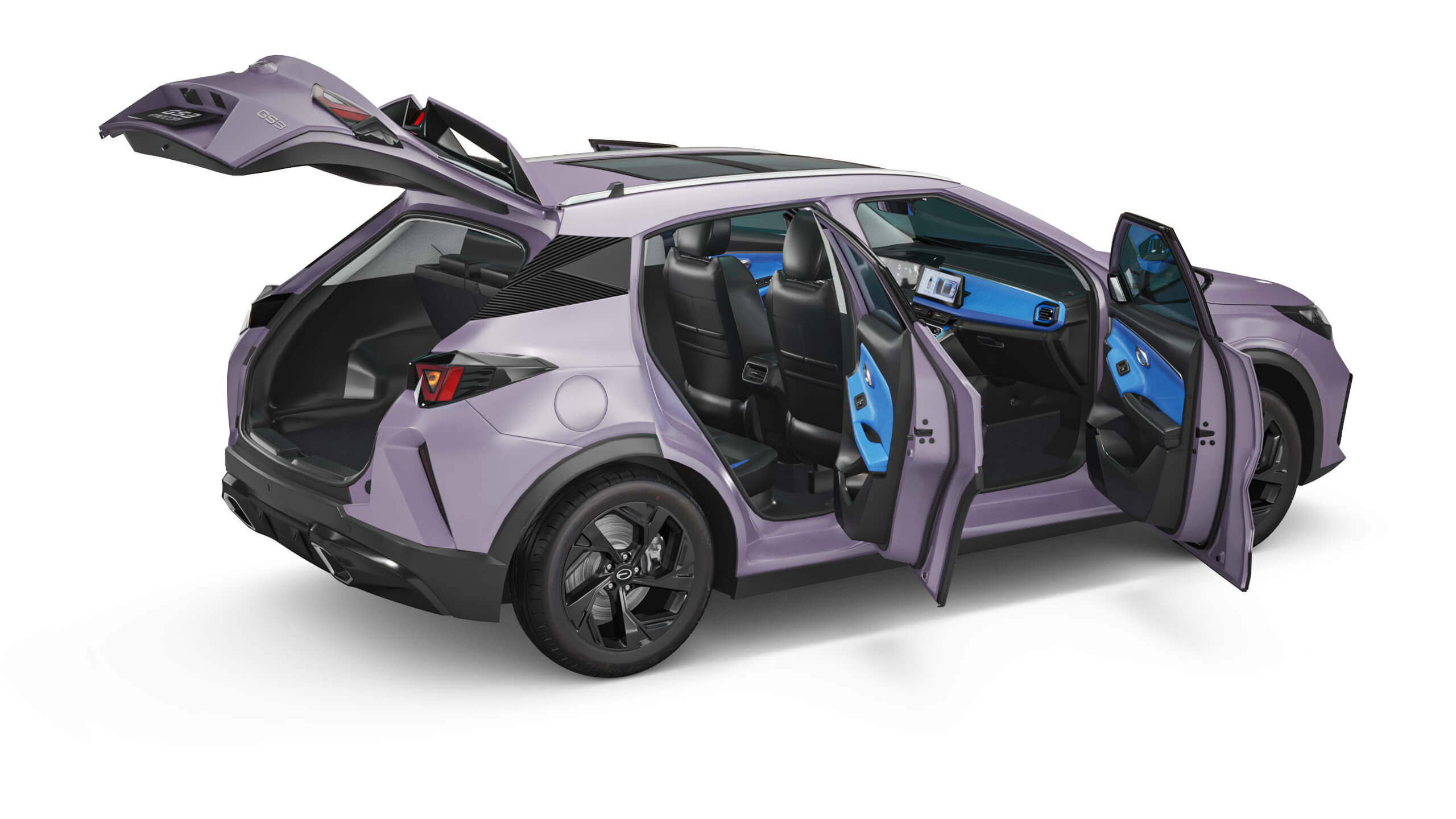 2024 GAC GS3 Emzoom With Interior 3D Model