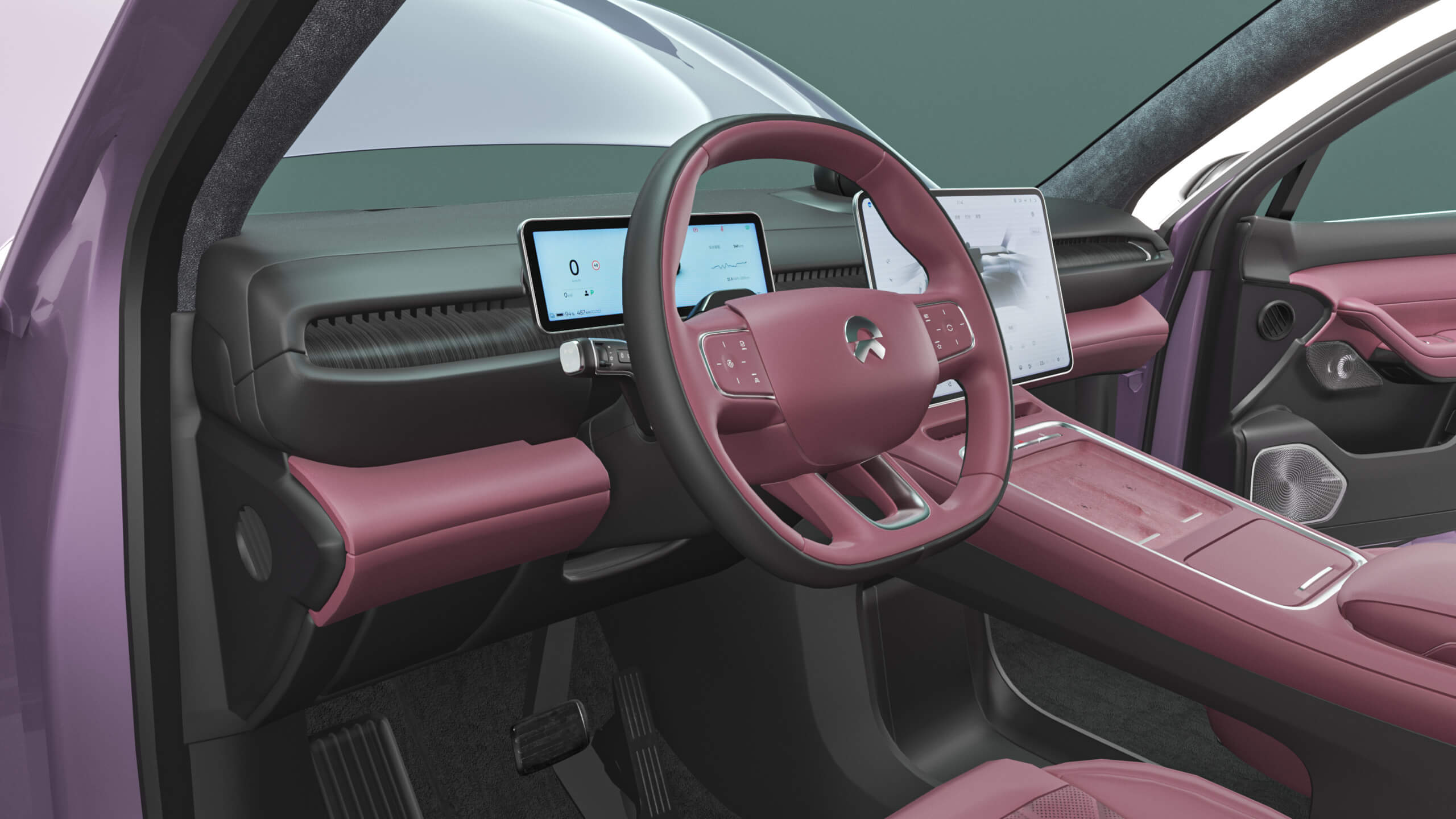2026 Nio EC6 with Interior 3D Model