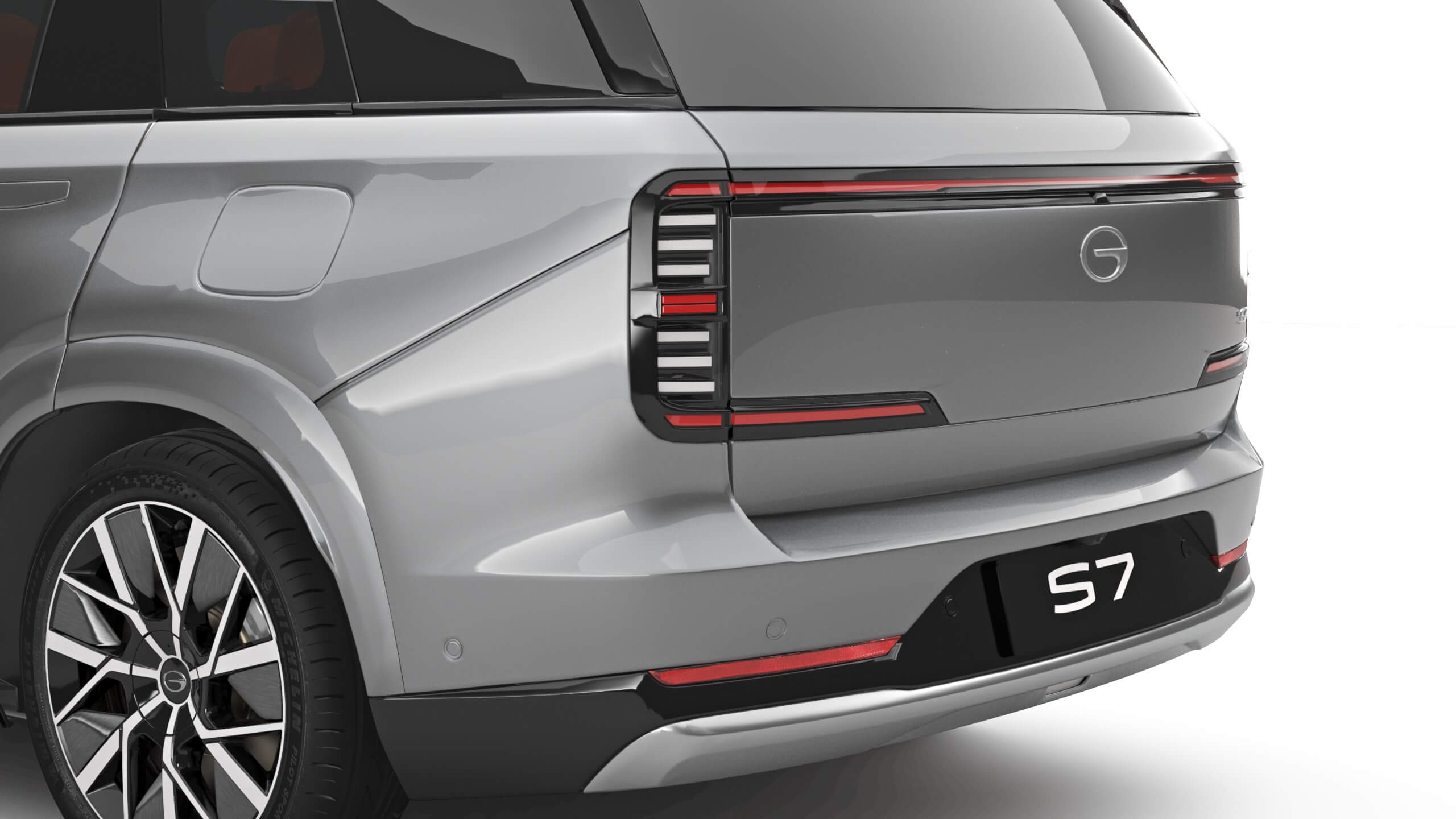 2026 GAC GS7 S7 PHEV with Interior 3D Model