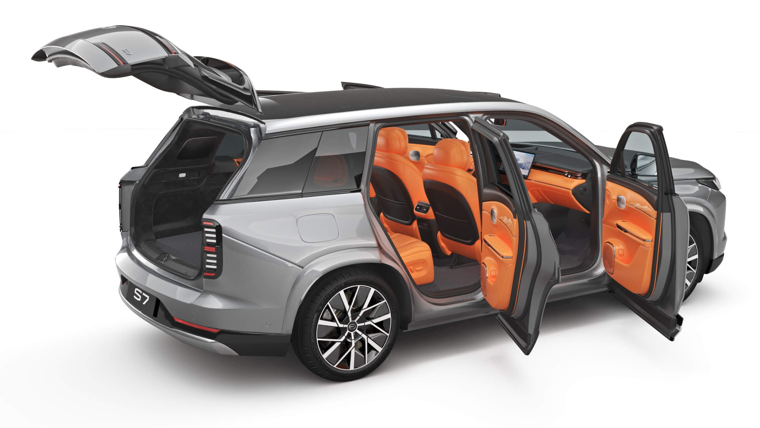 2026 GAC GS7 S7 PHEV with Interior 3D Model