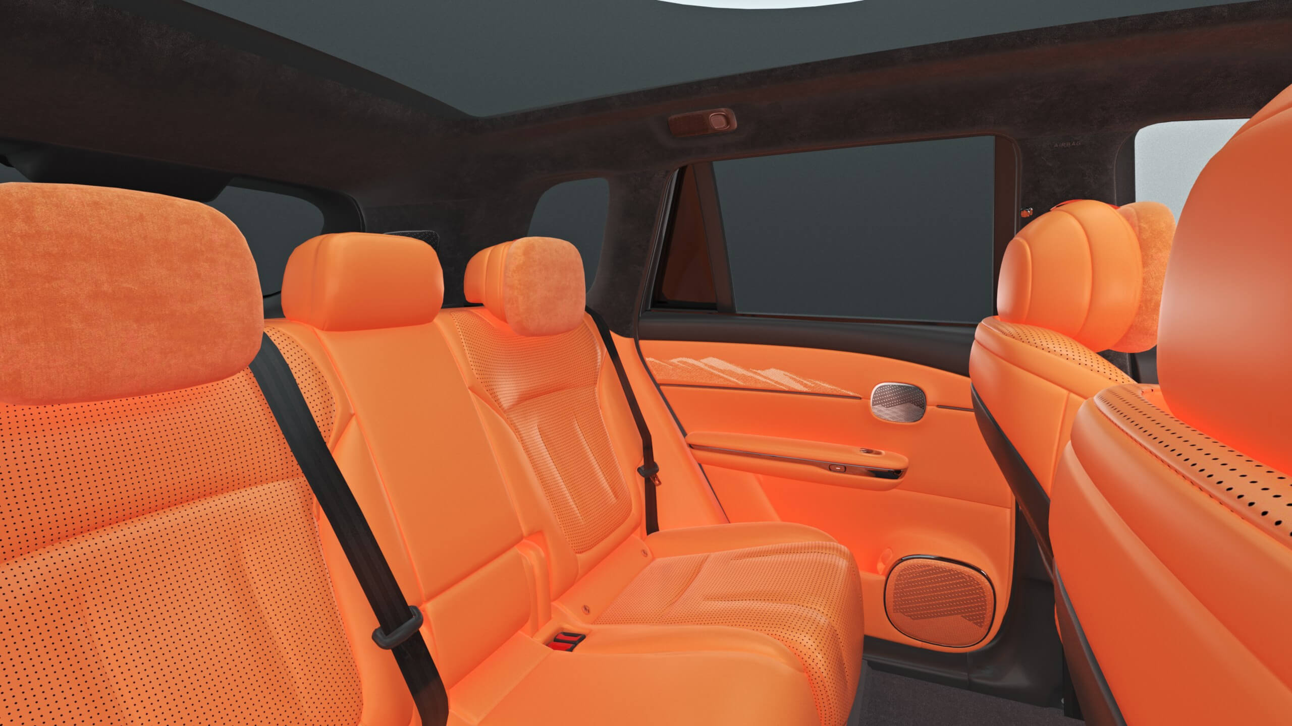 2026 GAC GS7 S7 PHEV with Interior 3D Model