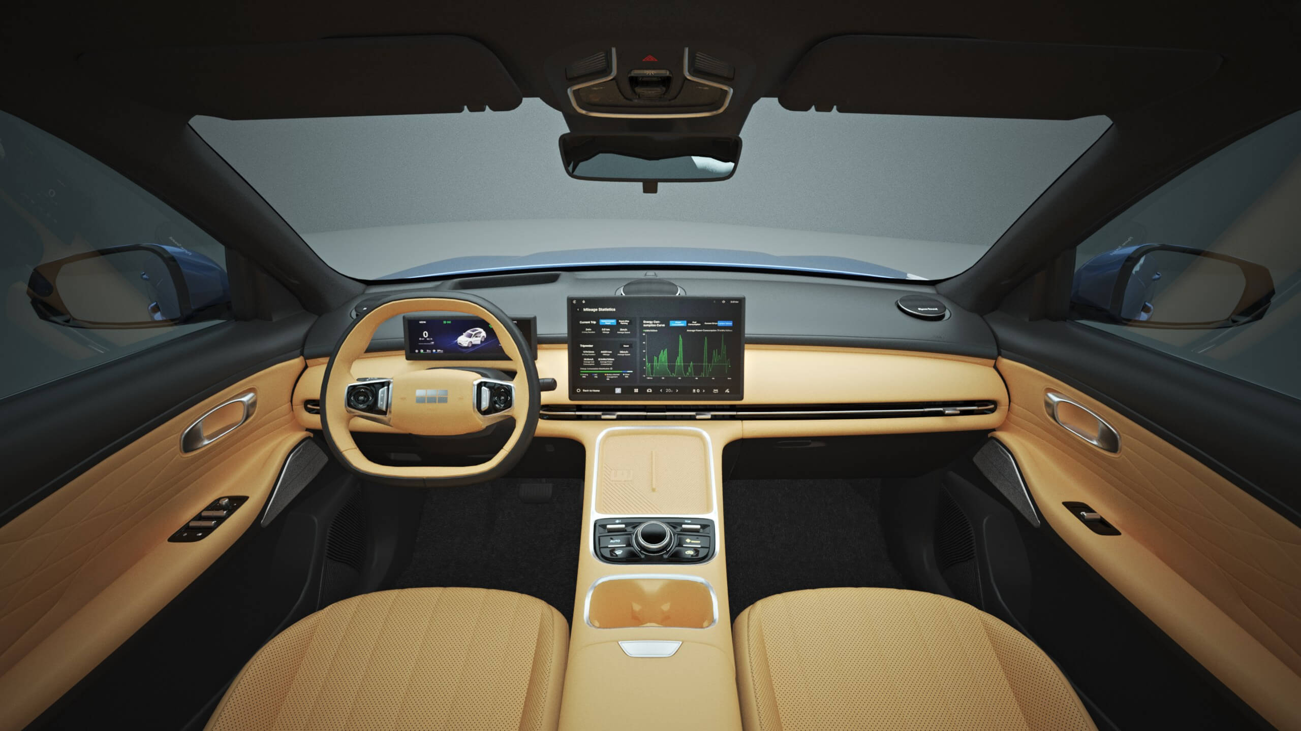 2026 Geely EX5/Starray EM-I LHD with Interior 3D Model
