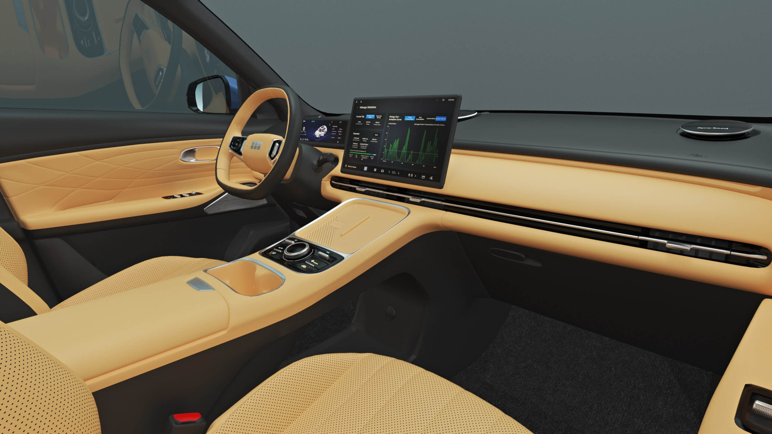 2026 Geely EX5/Starray EM-I LHD with Interior 3D Model