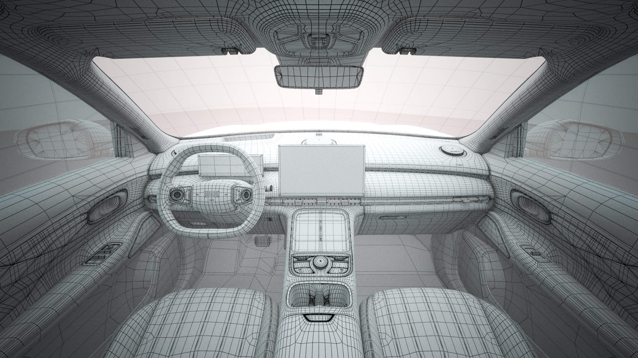 2026 Geely EX5/Starray EM-I LHD with Interior 3D Model