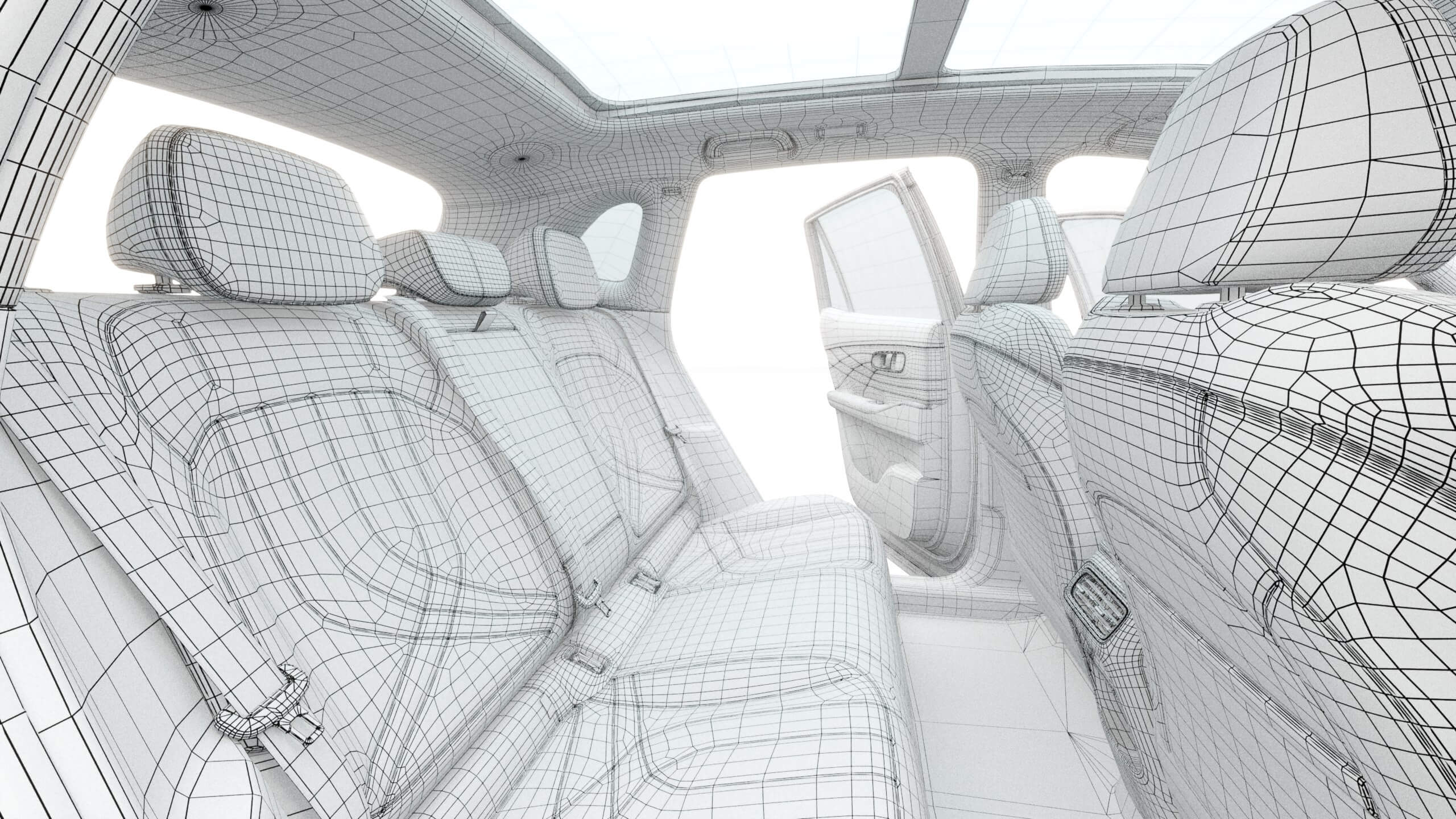 2026 Geely EX5/Starray EM-I LHD with Interior 3D Model
