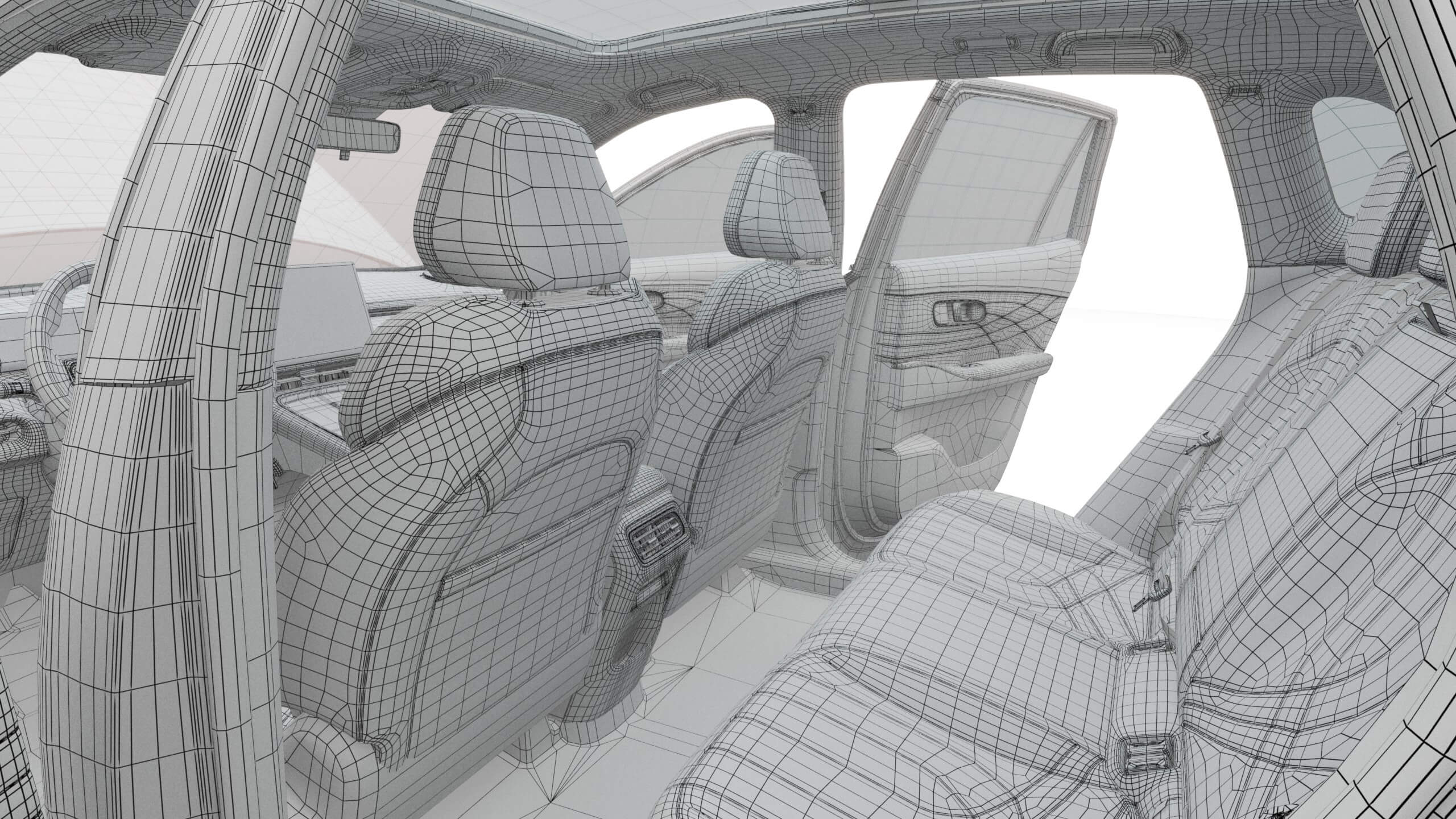 2026 Geely EX5/Starray EM-I LHD with Interior 3D Model