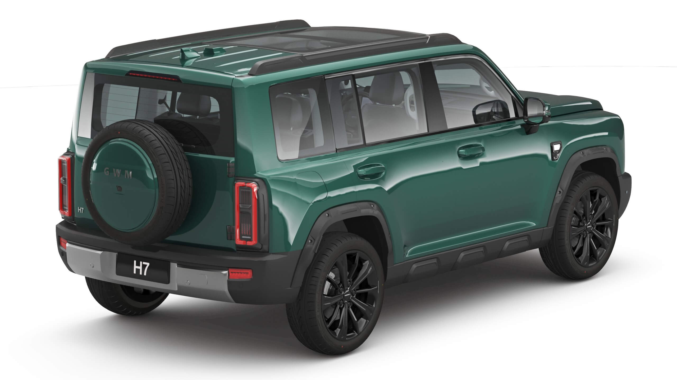 2026 GWM Haval H7 Ice with Interior 3D Model