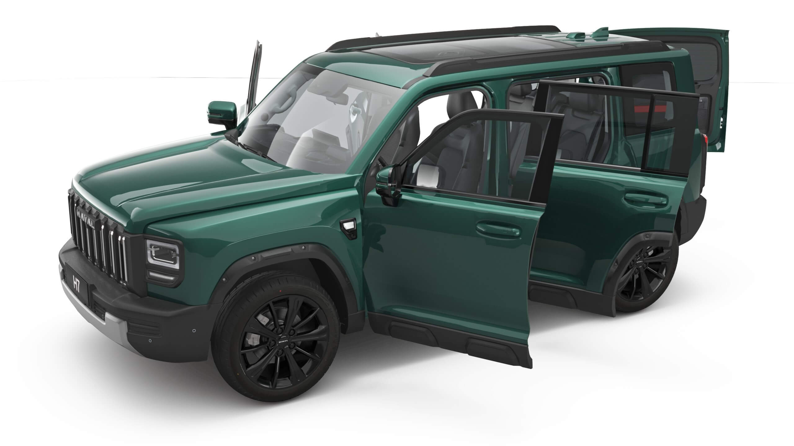 2026 GWM Haval H7 Ice with Interior 3D Model