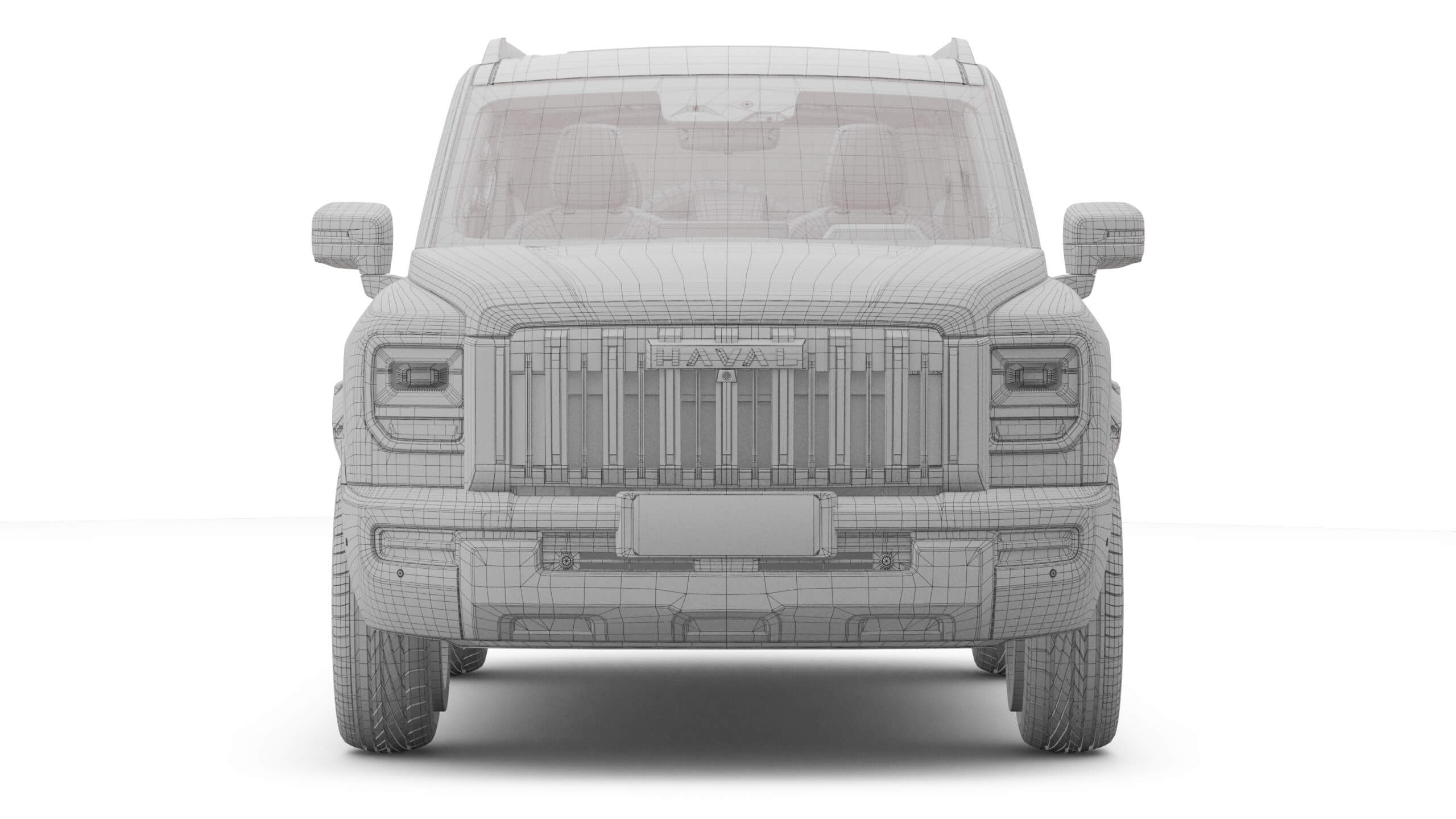 2026 GWM Haval H7 Ice with Interior 3D Model