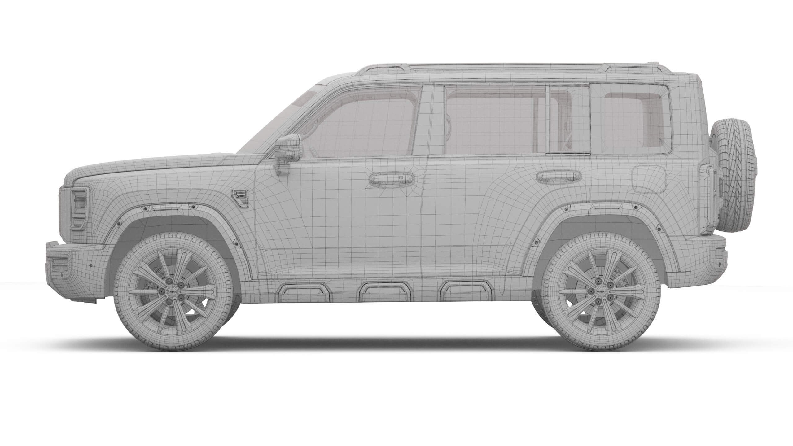 2026 GWM Haval H7 Ice with Interior 3D Model