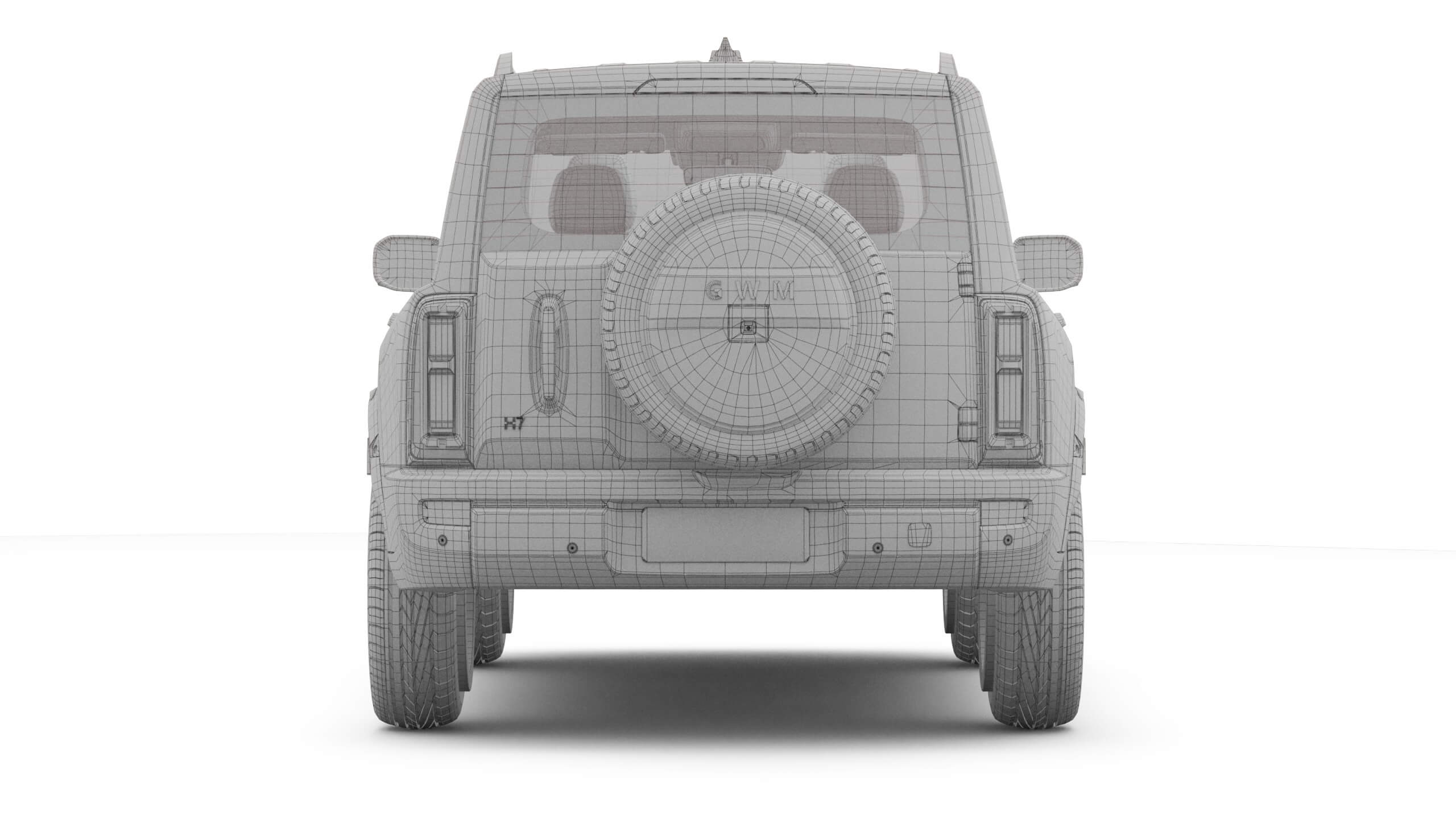 2026 GWM Haval H7 Ice with Interior 3D Model