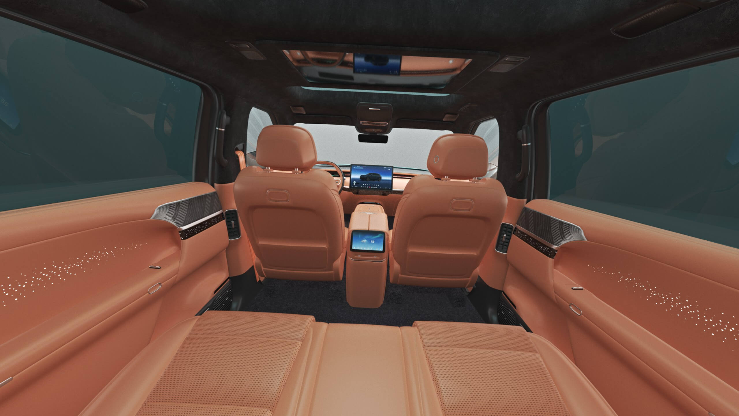 2026 Xpeng G9L with Interior 3D Model 3D Model