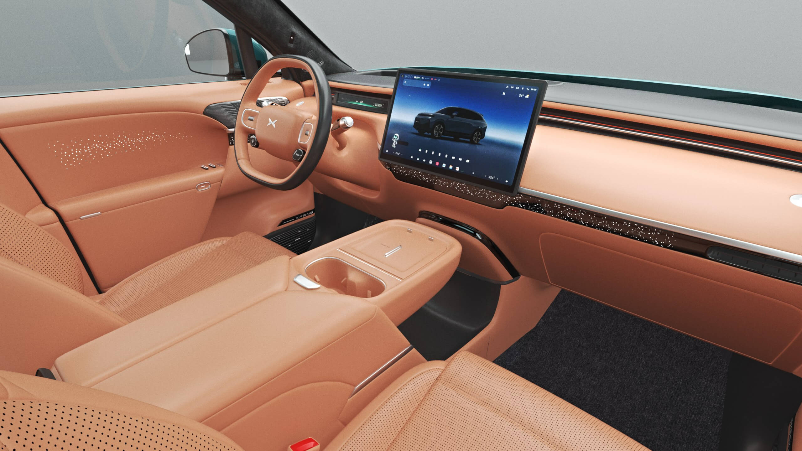 2026 Xpeng G9L with Interior 3D Model 3D Model