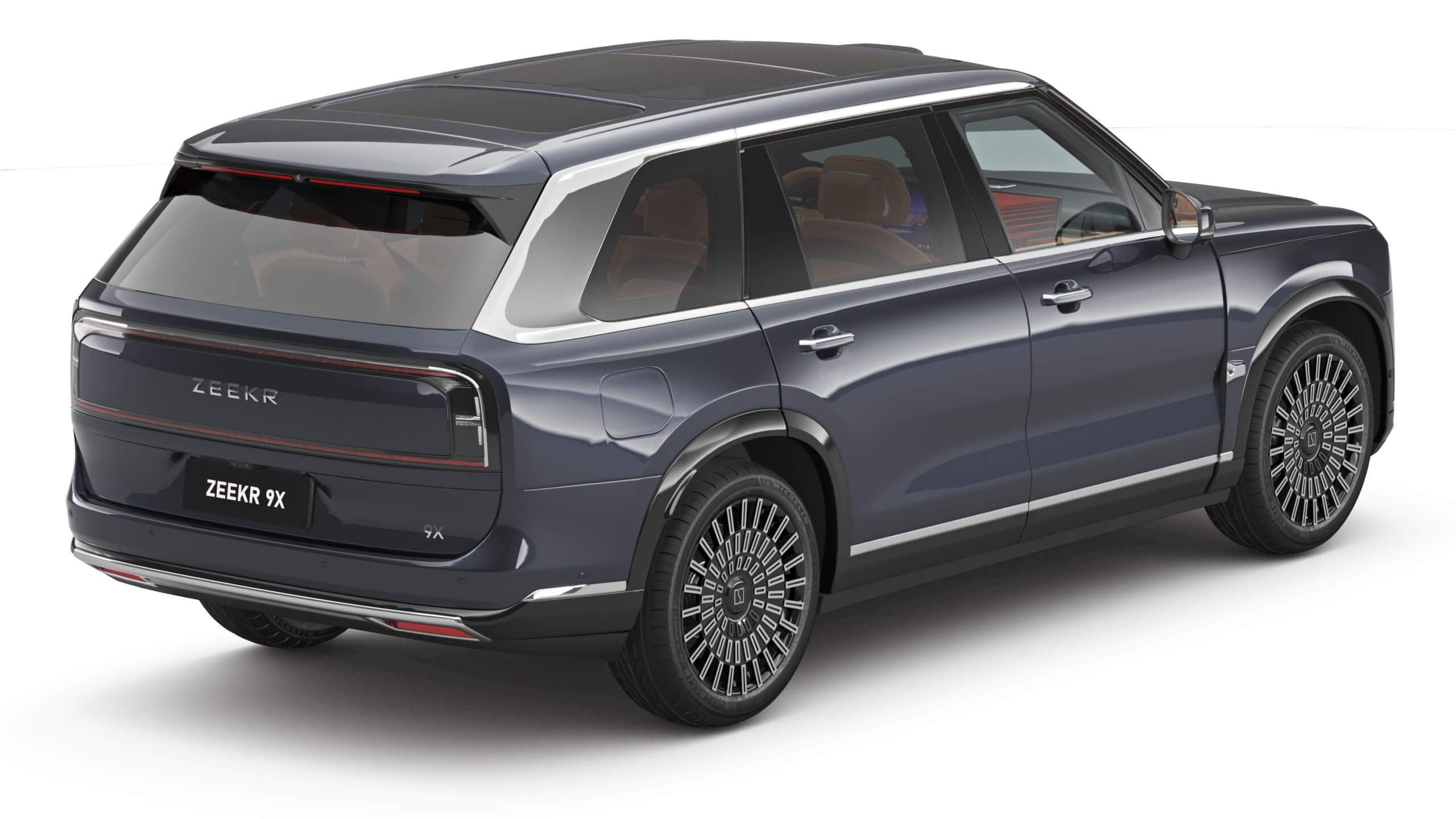 2026 Zeekr 9X with Interior 3D Model