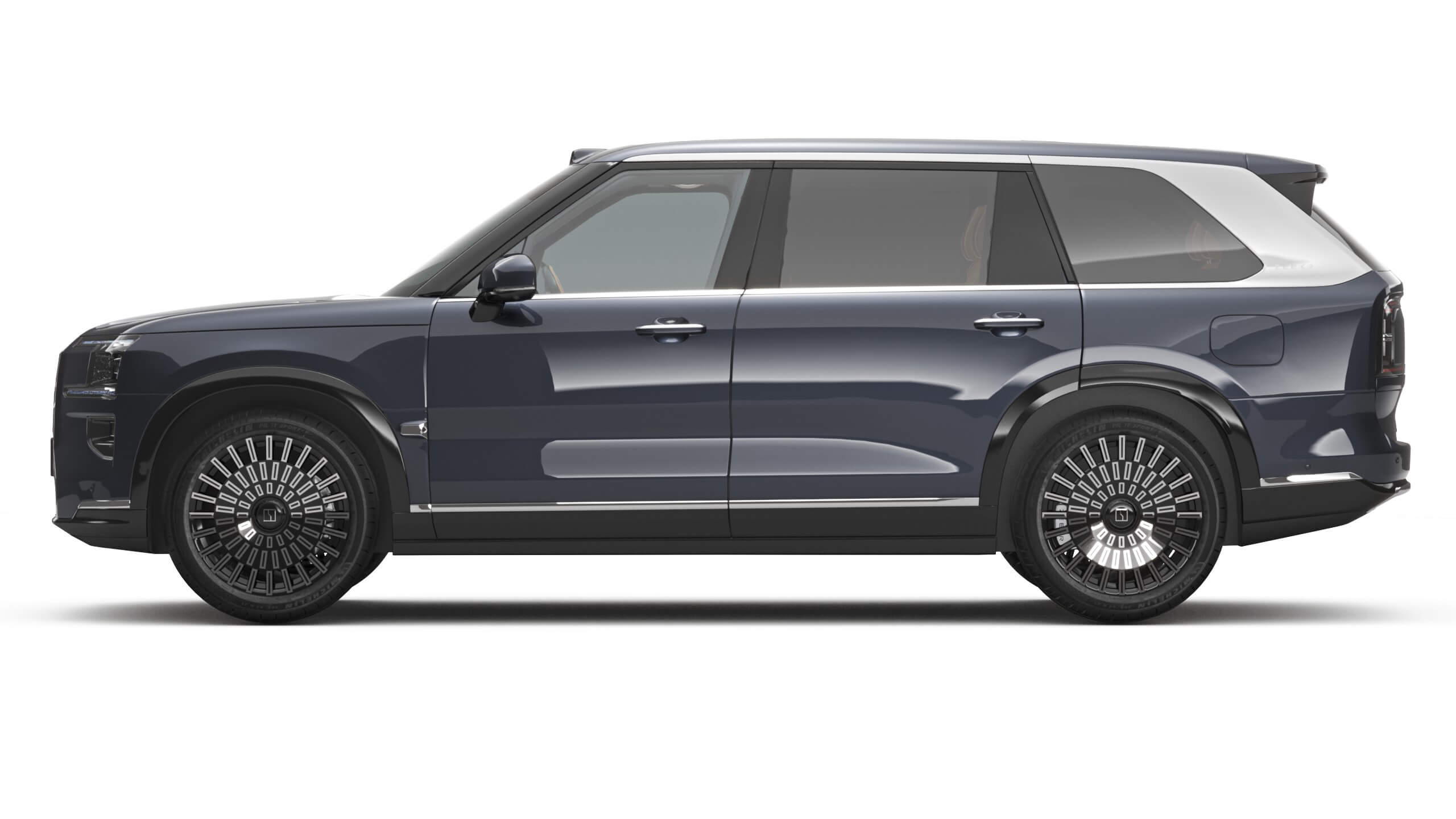 2026 Zeekr 9X with Interior 3D Model