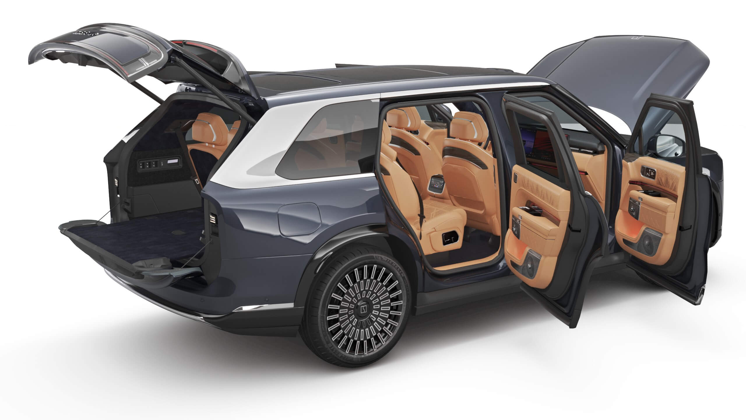 2026 Zeekr 9X with Interior 3D Model