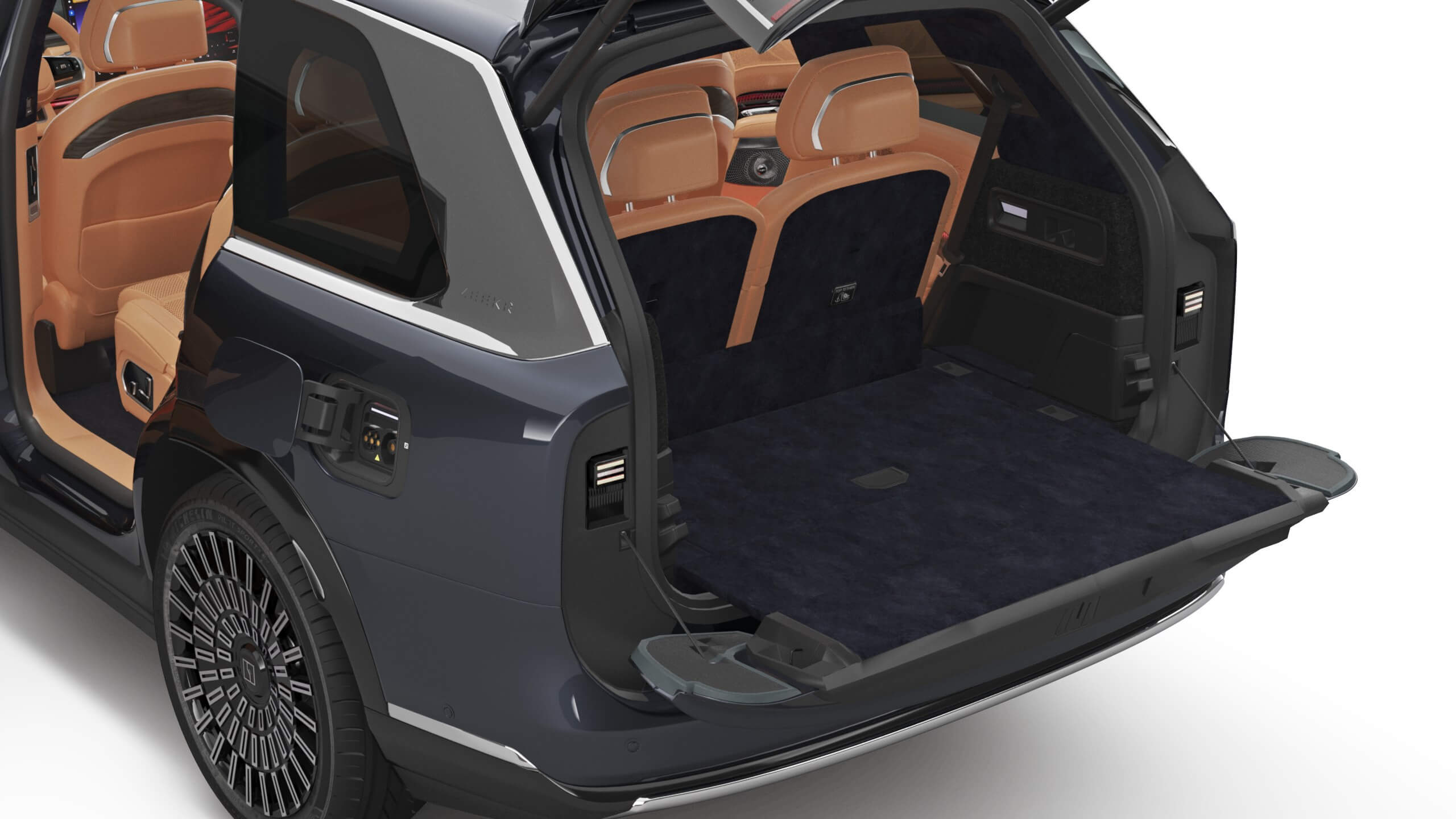 2026 Zeekr 9X with Interior 3D Model