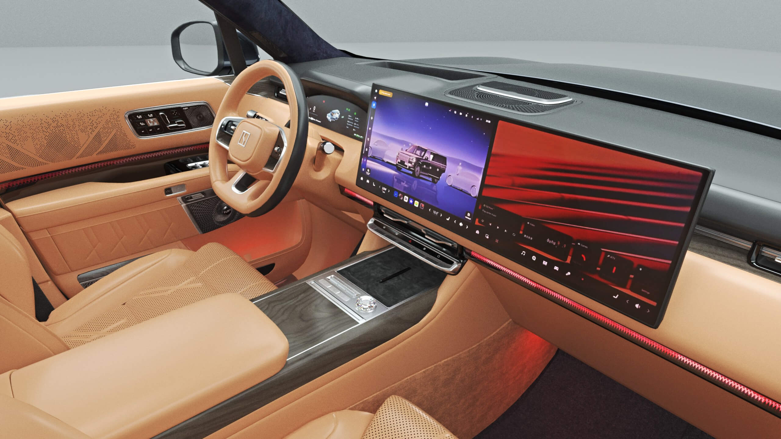 2026 Zeekr 9X with Interior 3D Model