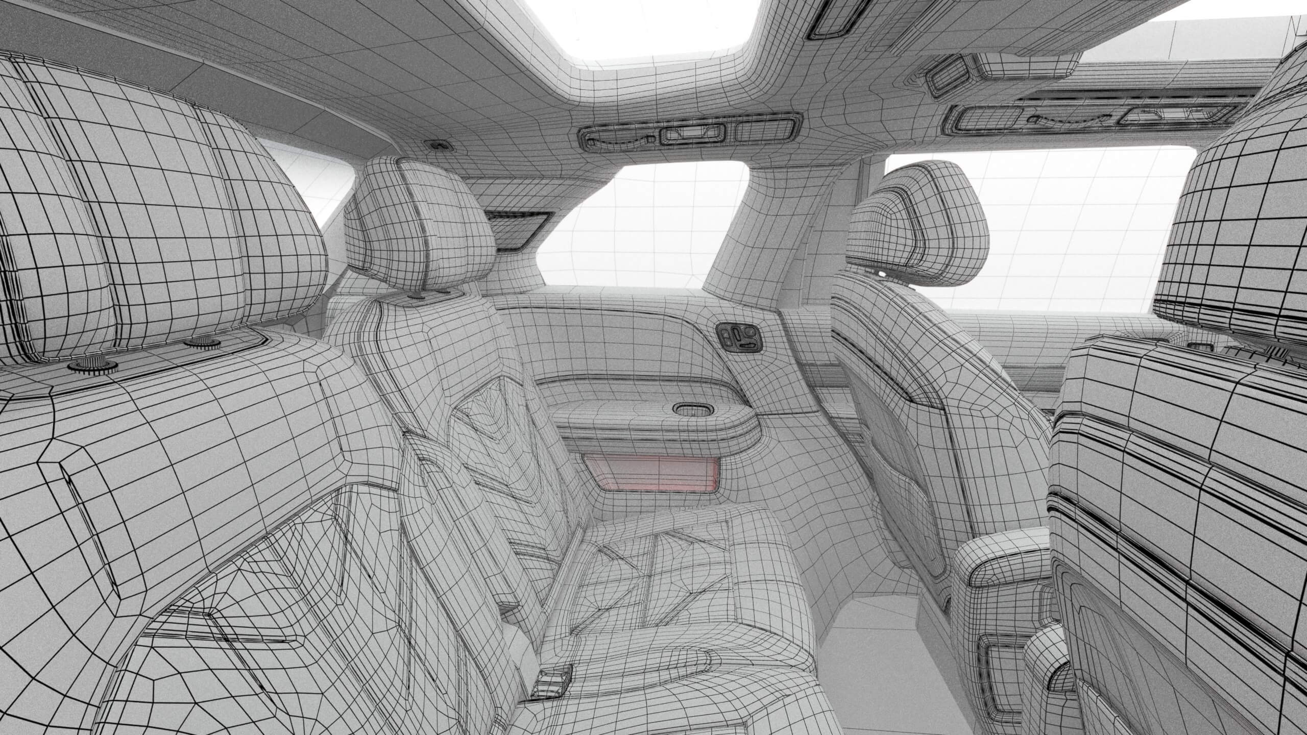 2026 Zeekr 9X with Interior 3D Model