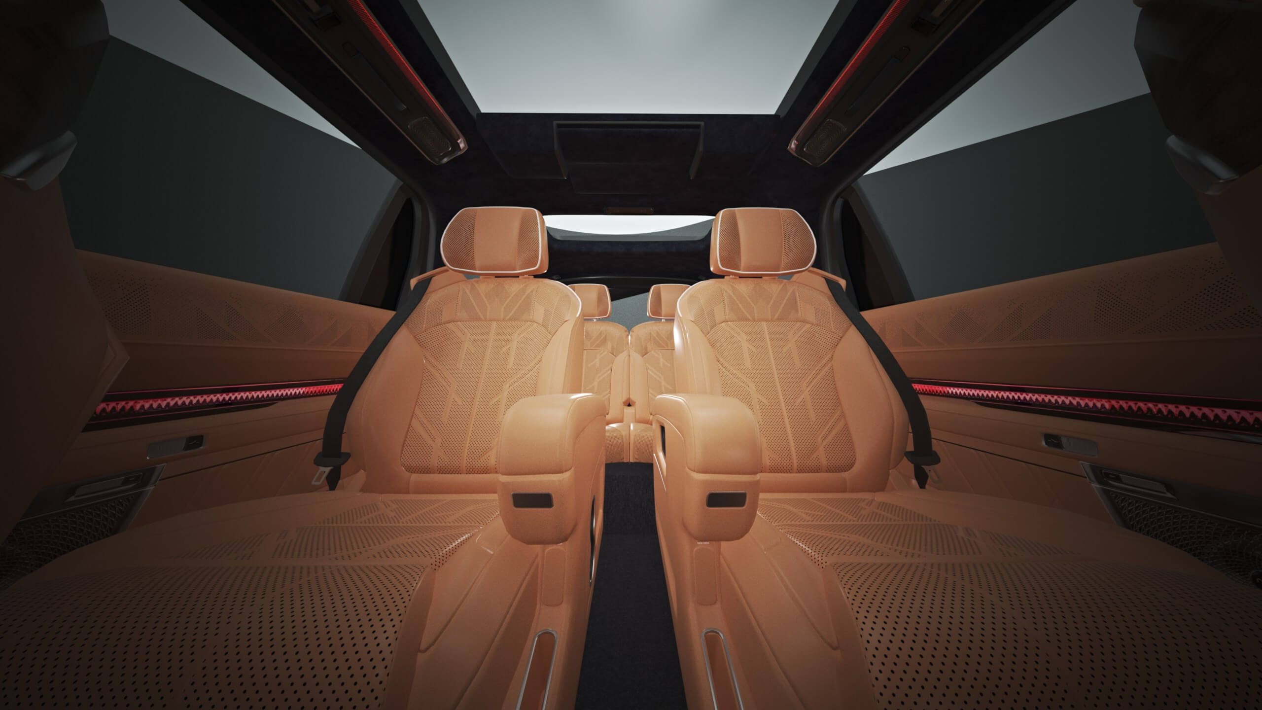 2026 Zeekr 9X with Interior 3D Model