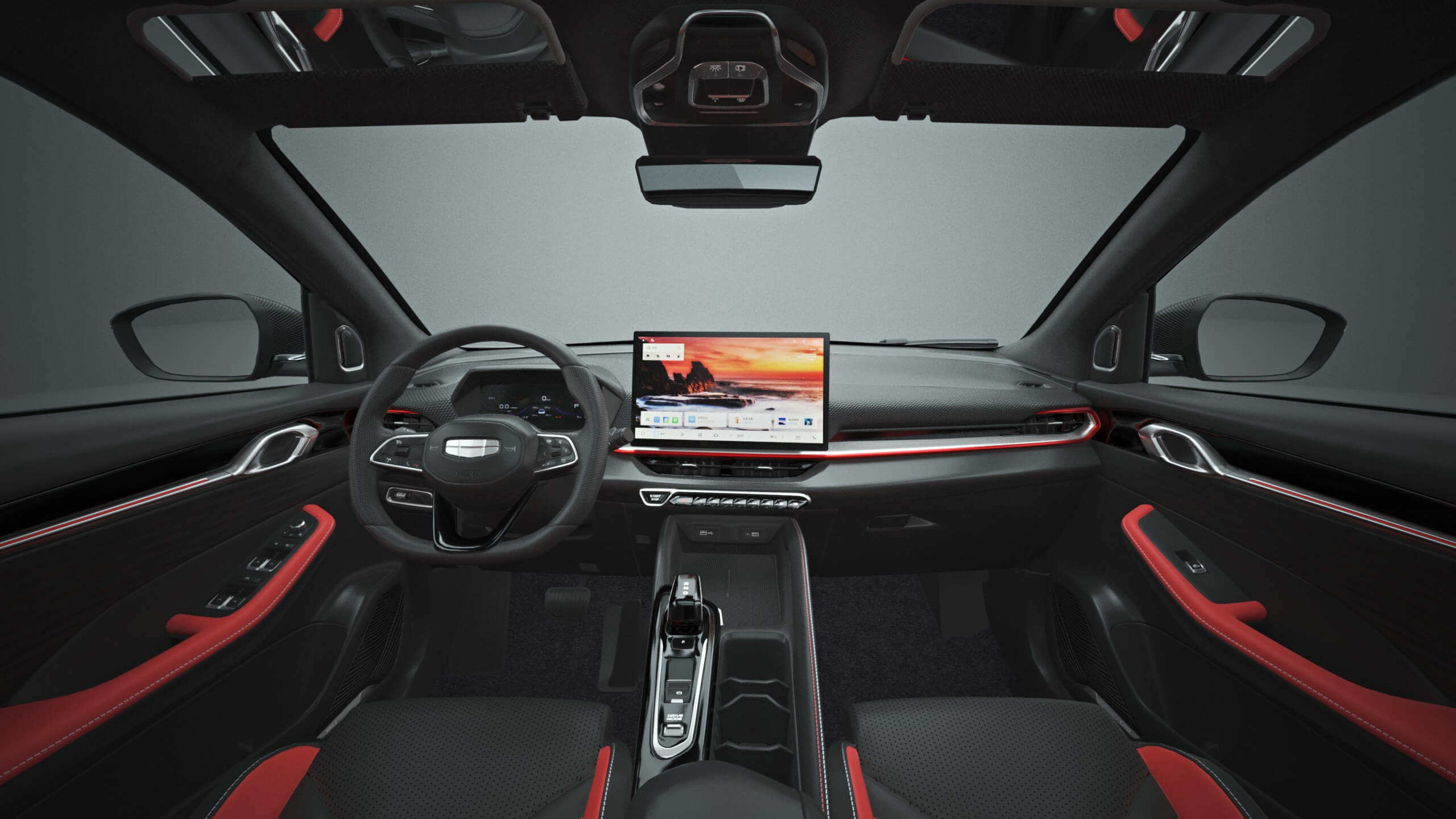 2027 Geely Coolray with Interior 3D Model