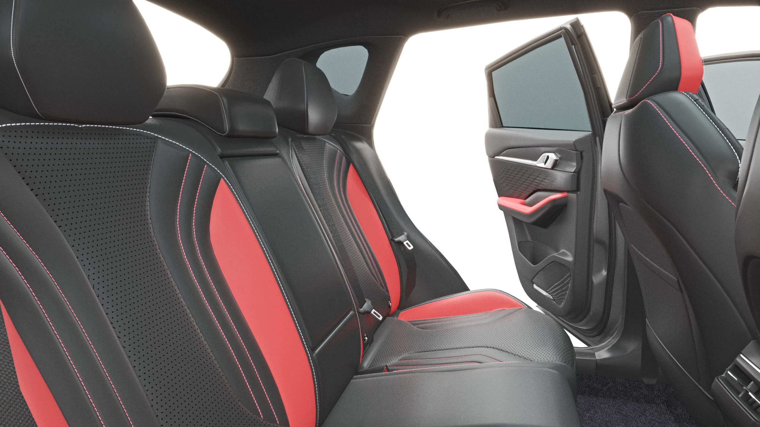 2027 Geely Coolray with Interior 3D Model