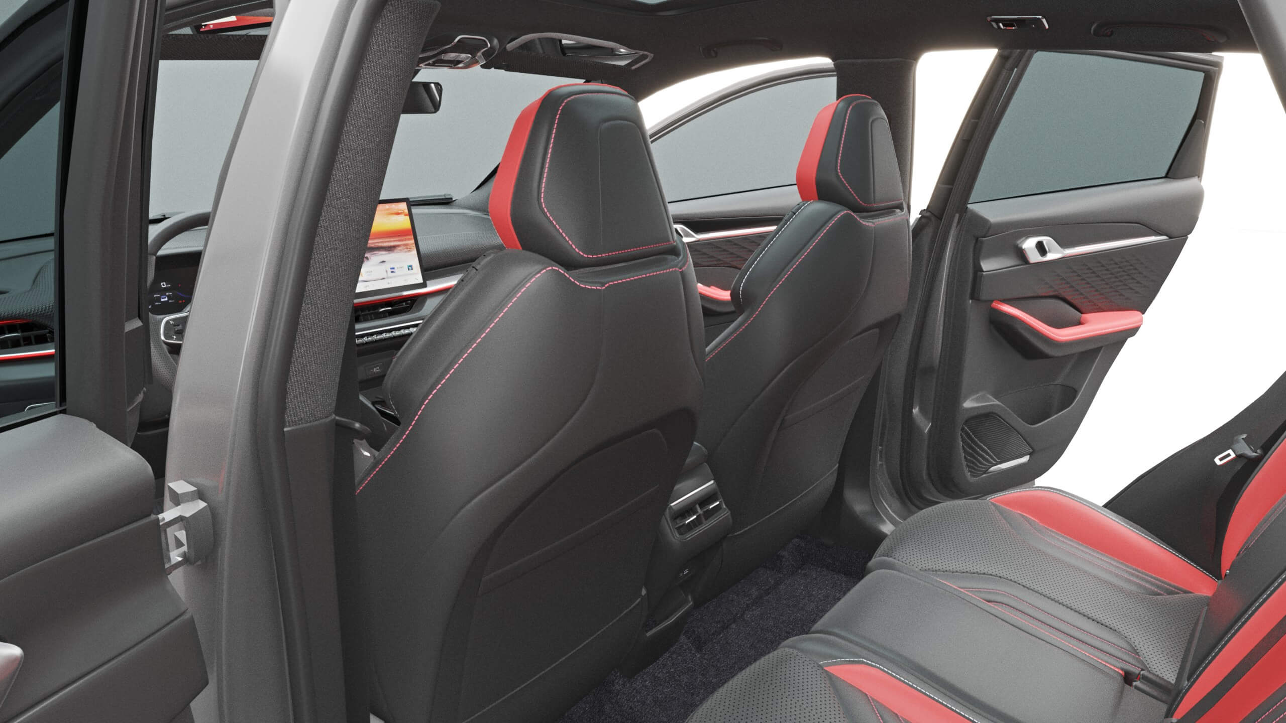 2027 Geely Coolray with Interior 3D Model