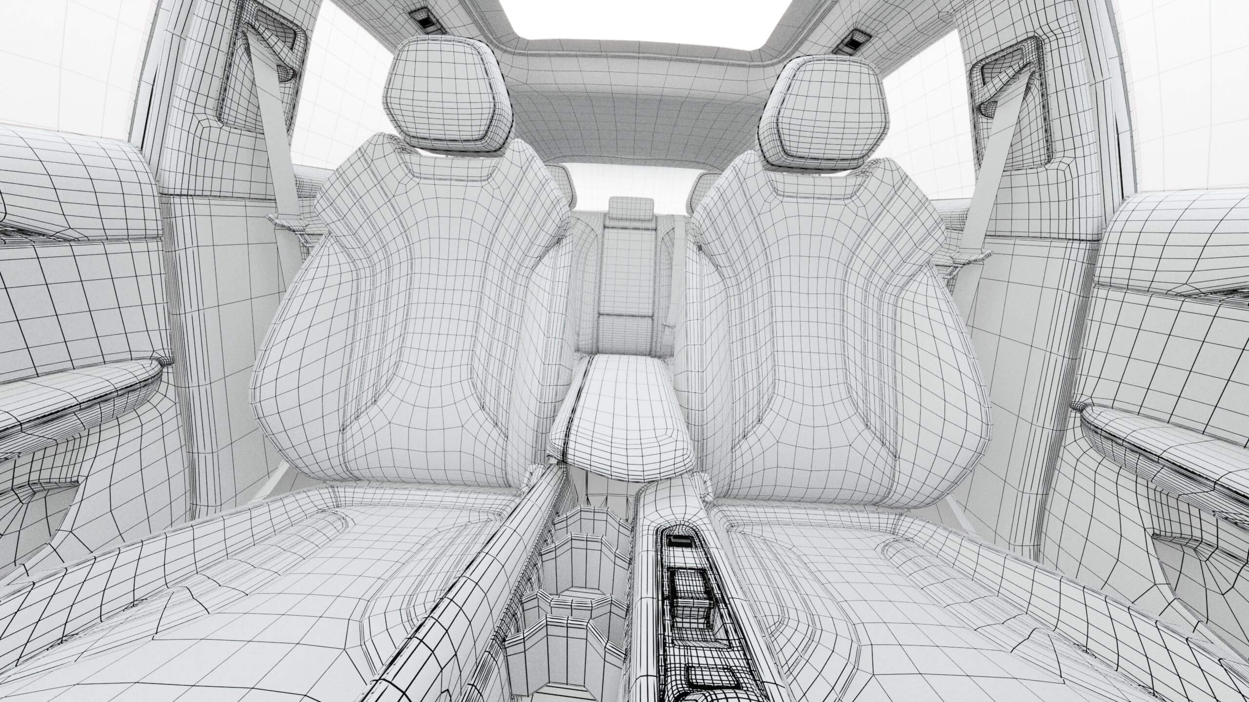2027 Geely Coolray with Interior 3D Model