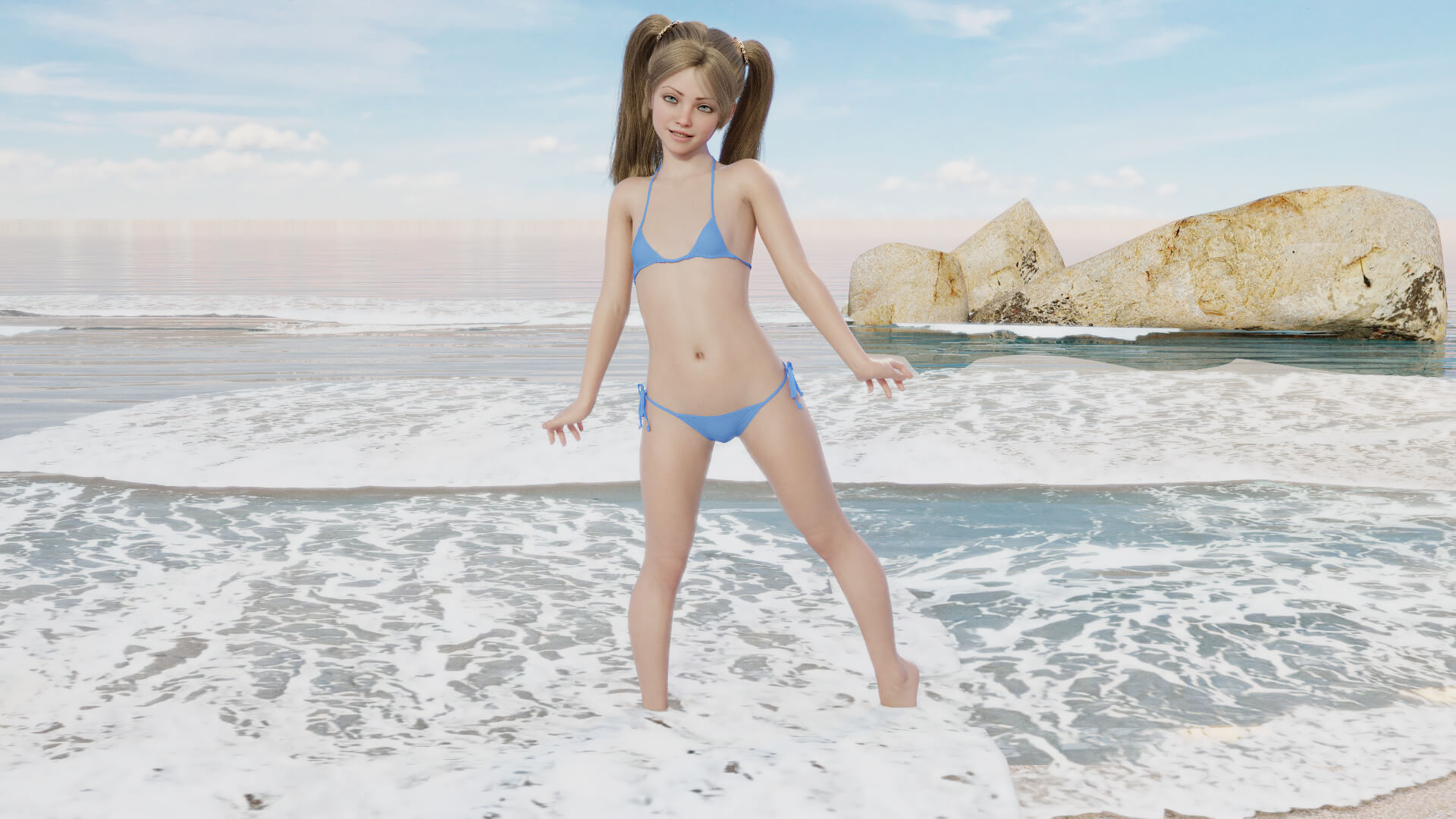 MGAB Brandy for Genesis 9 3D Render, Digital Artwork by MarcosGAB