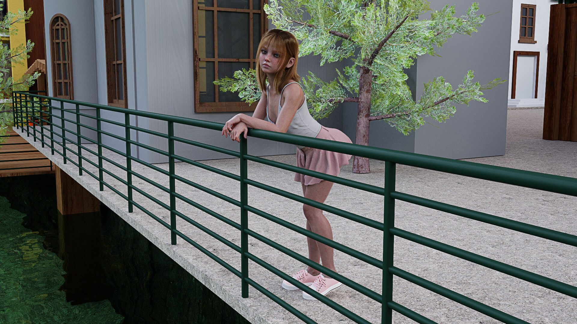 MGAB Gilda for Genesis 9 3D Render, Digital Artwork by MarcosGAB
