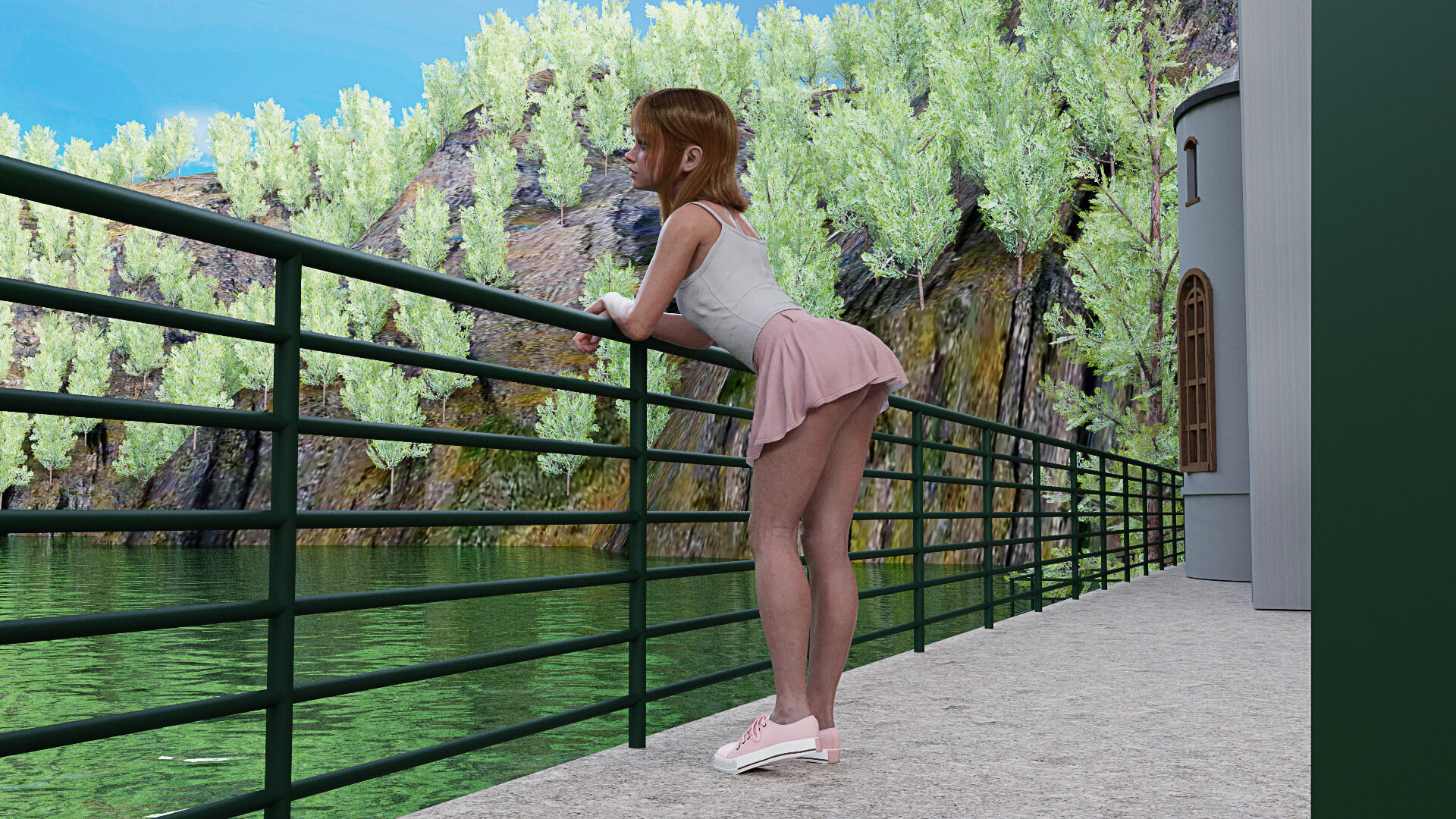 MGAB Gilda for Genesis 9 3D Render, Digital Artwork by MarcosGAB