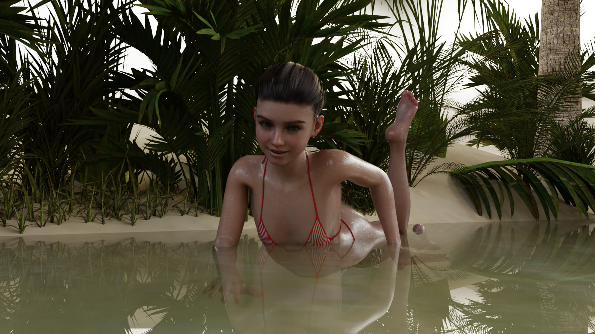 MGAB Novah for Genesis 9 3D Render, Digital Artwork by MarcosGAB