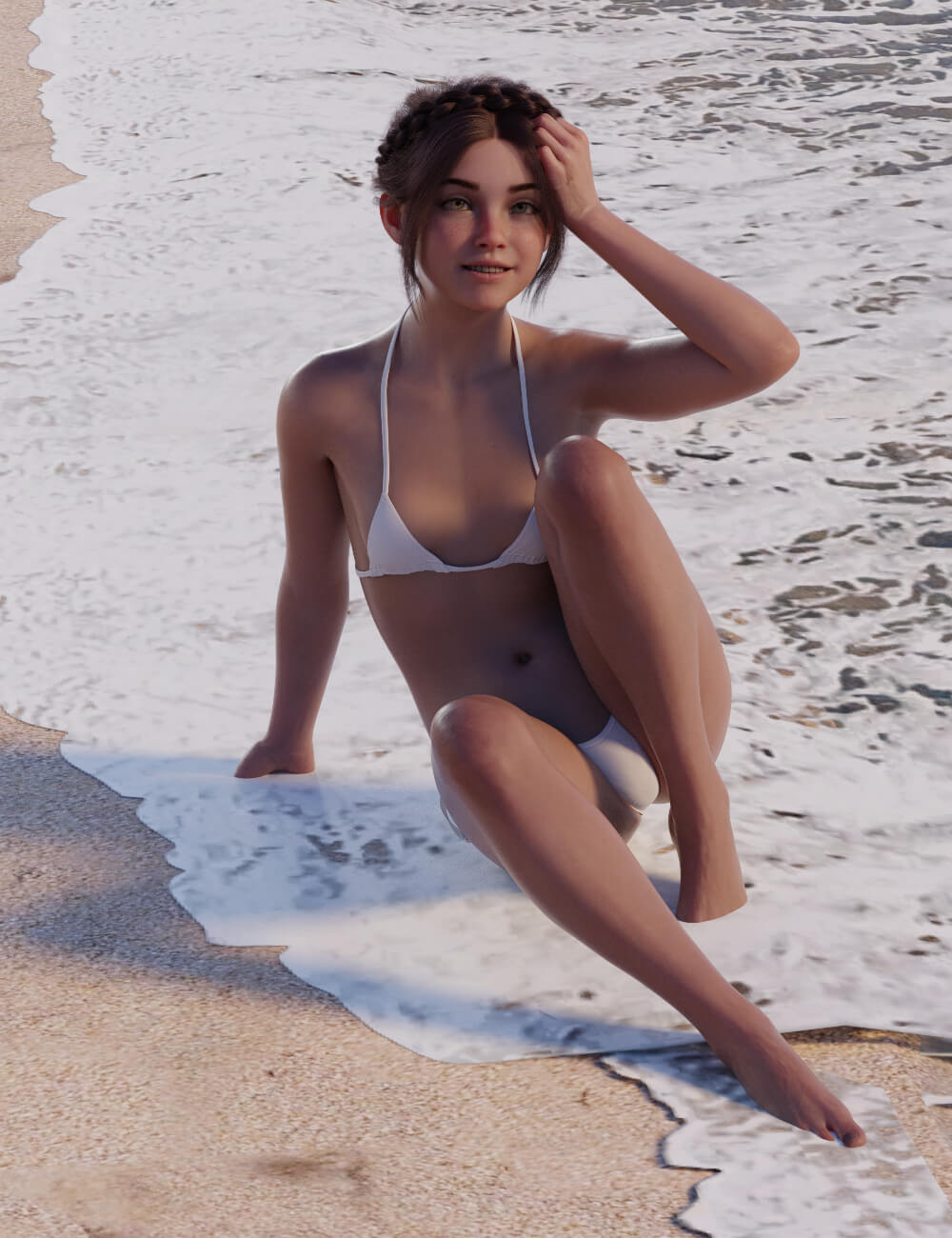 MGAB Olivia for Genesis 9 3D Render, Digital Artwork by MarcosGAB