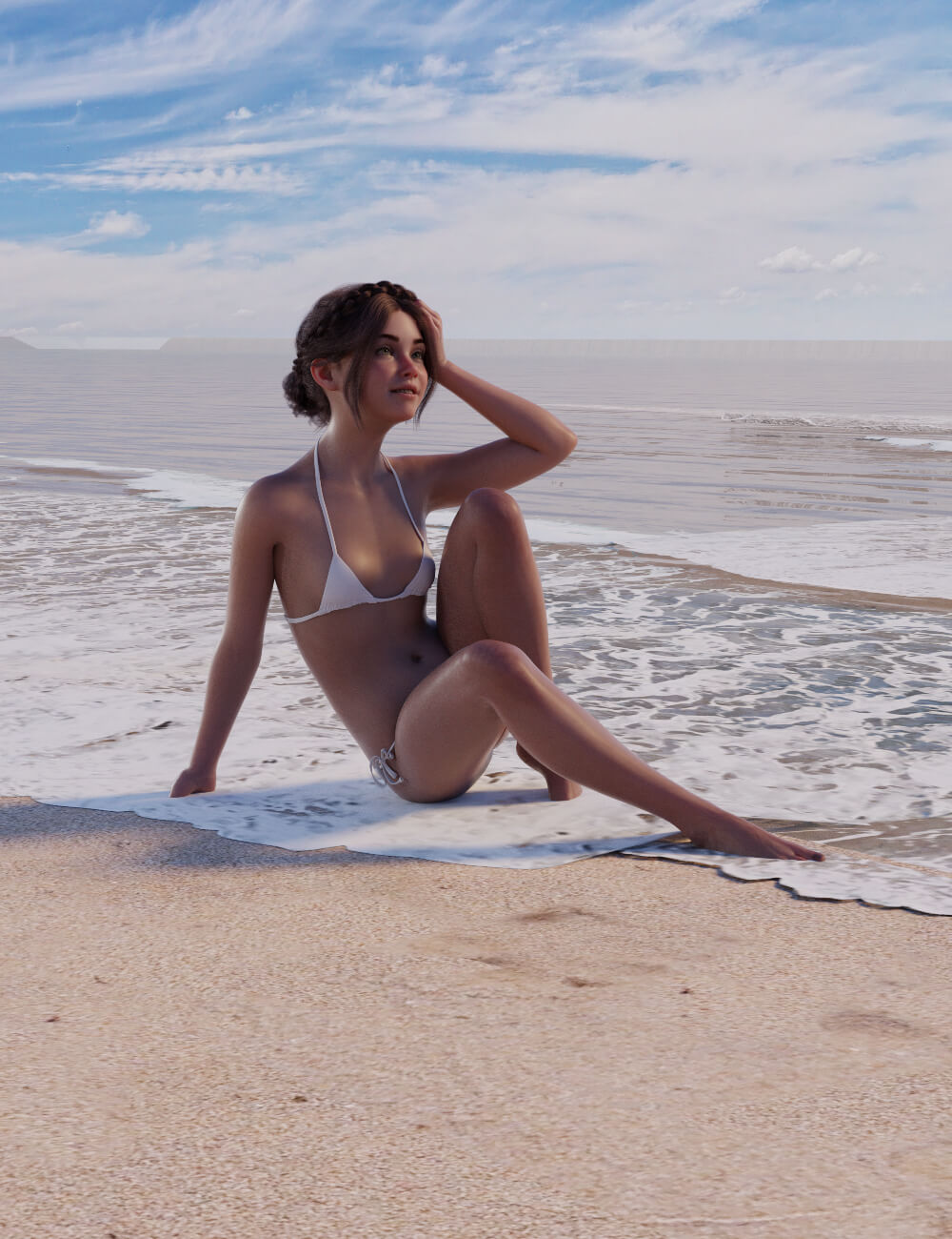 MGAB Olivia for Genesis 9 3D Render, Digital Artwork by MarcosGAB